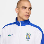 Jaqueta Brasil 1998 Azul e Branco Masculina