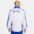 Jaqueta Brasil 1998 Azul e Branco Masculina