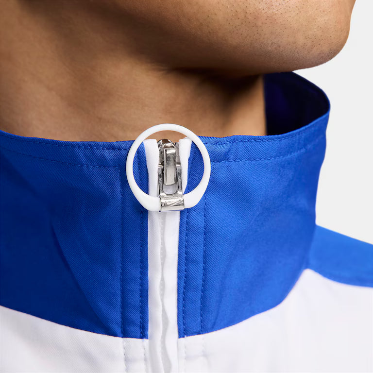 Jaqueta Brasil 1998 Azul e Branco Masculina