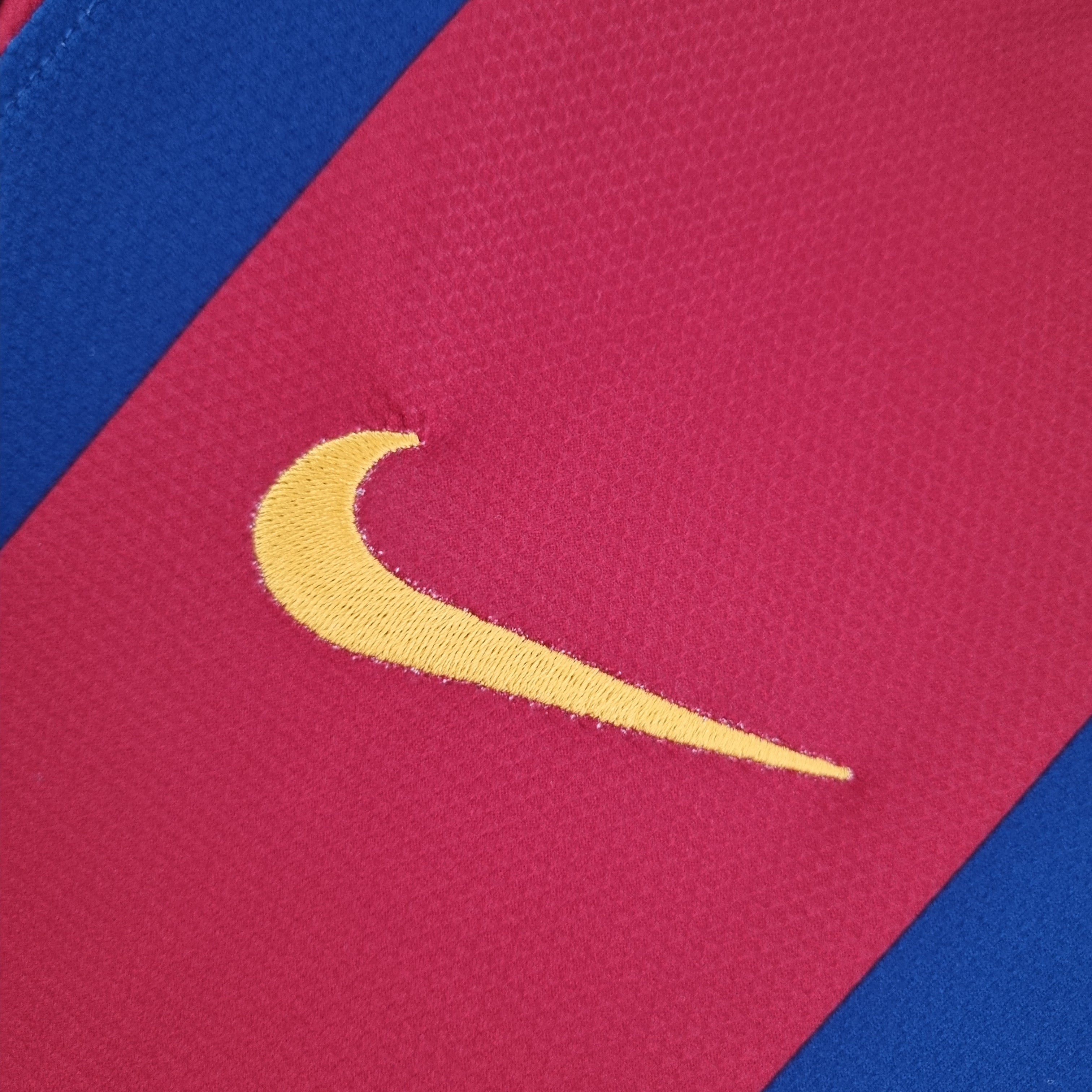 Camisa Manga Longa Retrô Barcelona I 2010 Masculina