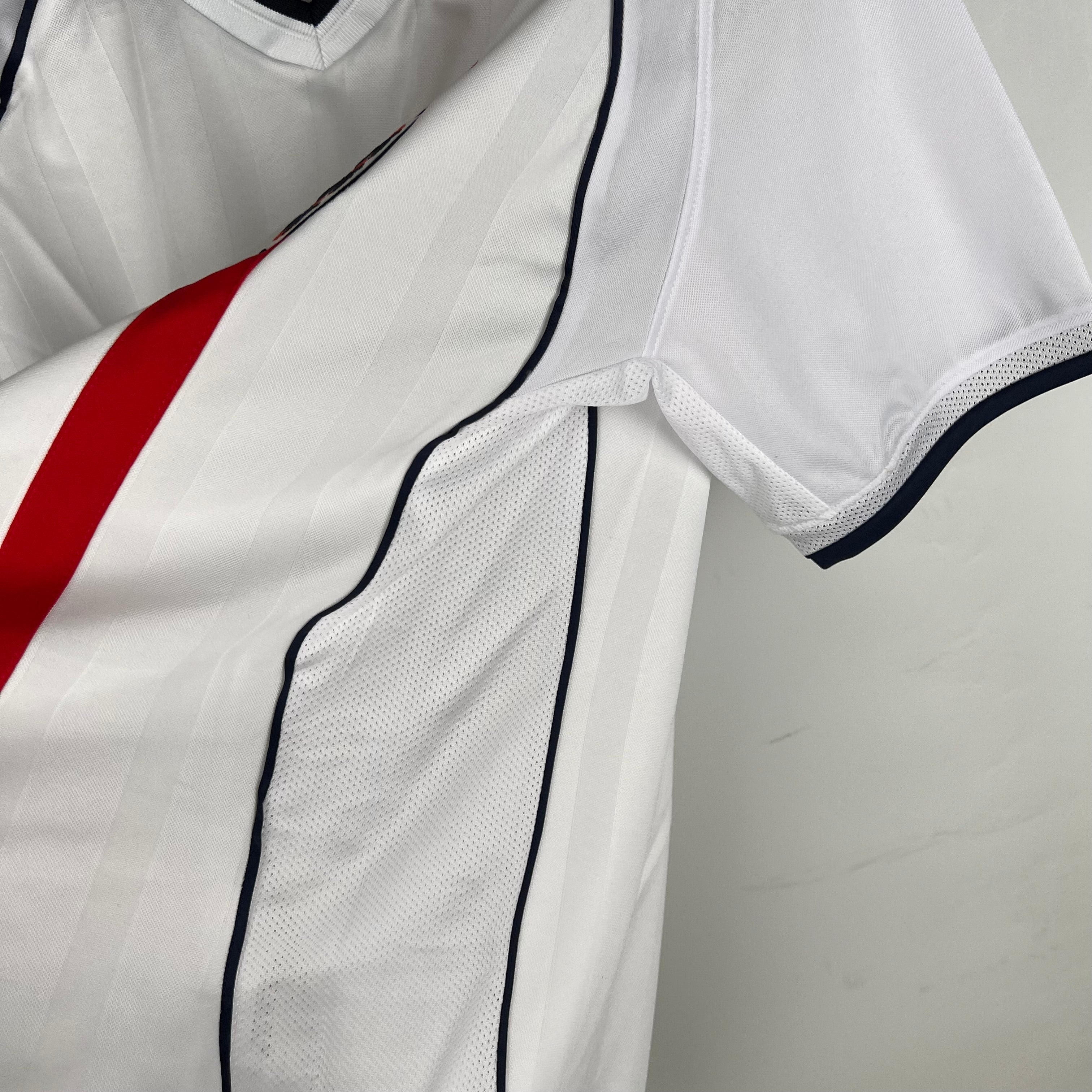 Camisa Retrô Inglaterra I 2002 Masculina