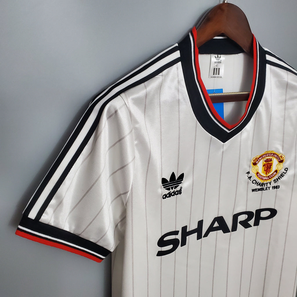 Camisa Retrô Manchester United 1983 Masculina