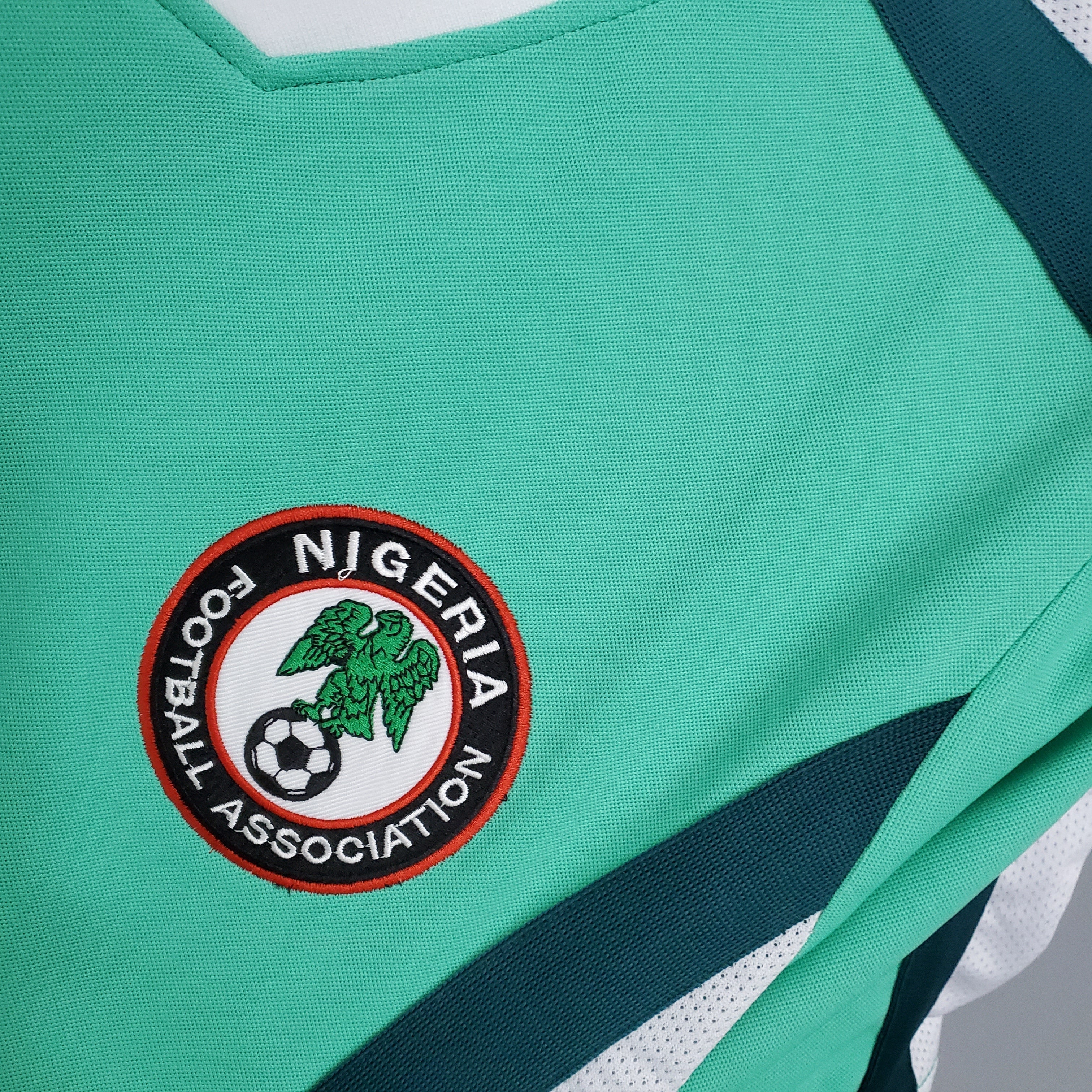 Camisa Retrô Nigéria I 1998 Masculina