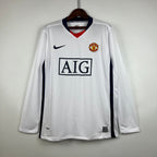 Camisa Manga Longa Retrô Manchester United II 2007 Masculina