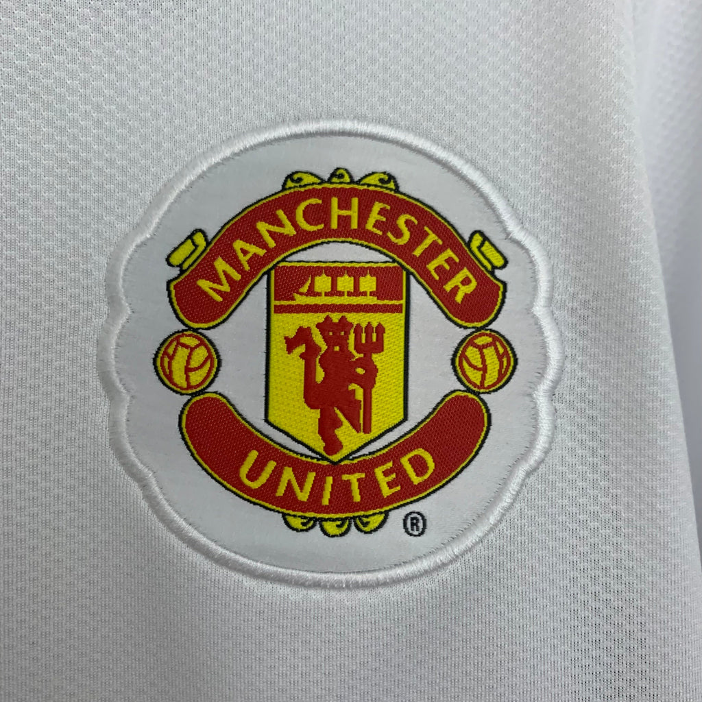 Camisa Manga Longa Retrô Manchester United II 2008 Masculina