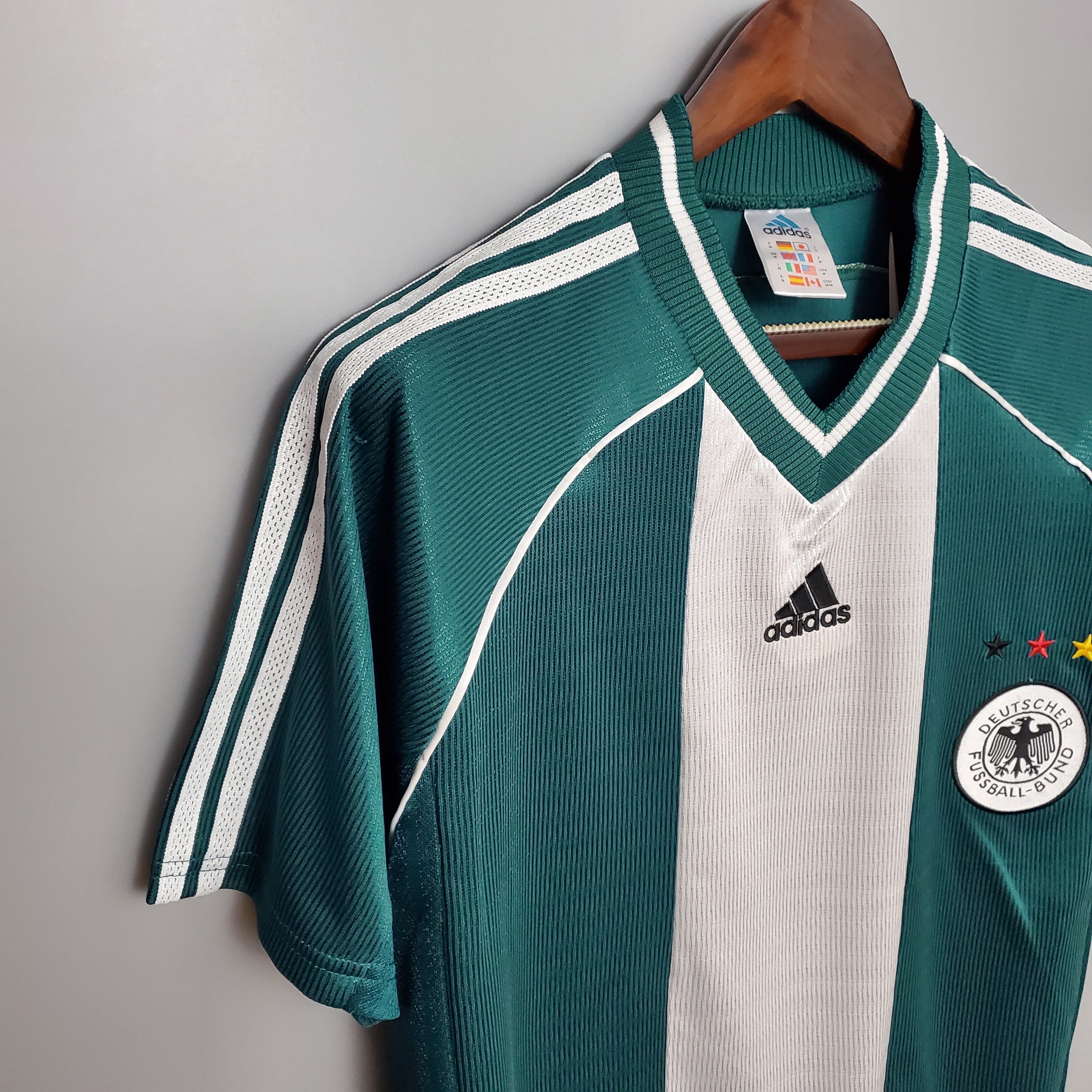Camisa Retrô Alemanha II 1998 Masculina