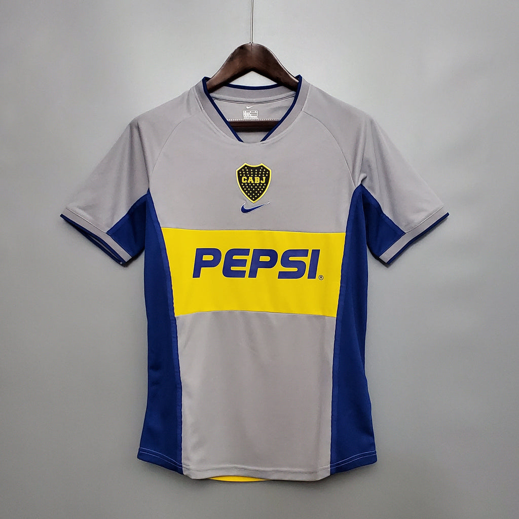 Camisa Retrô Boca Juniors II 2001/02 Masculina