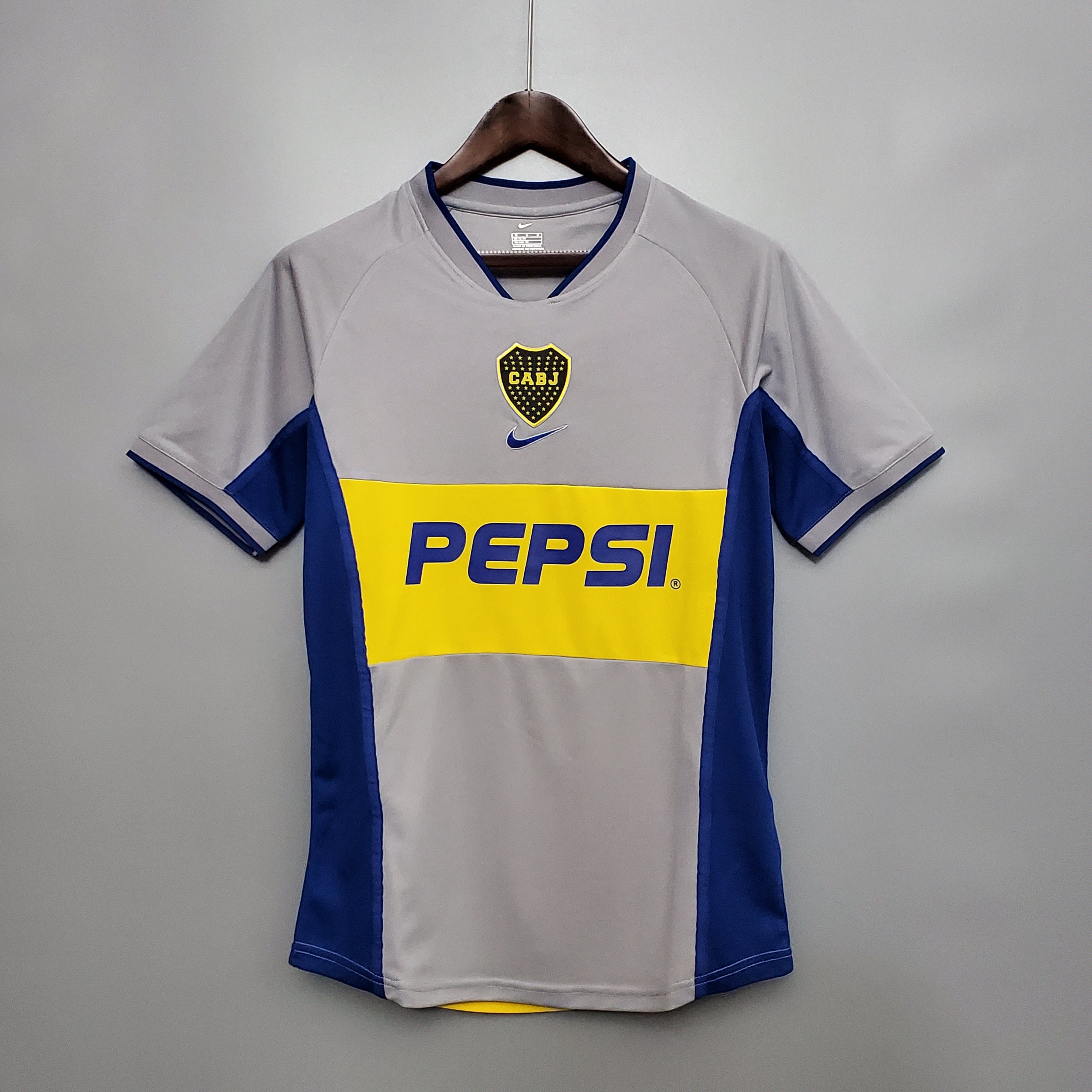 Camisa Retrô Boca Juniors II 2001 Masculina