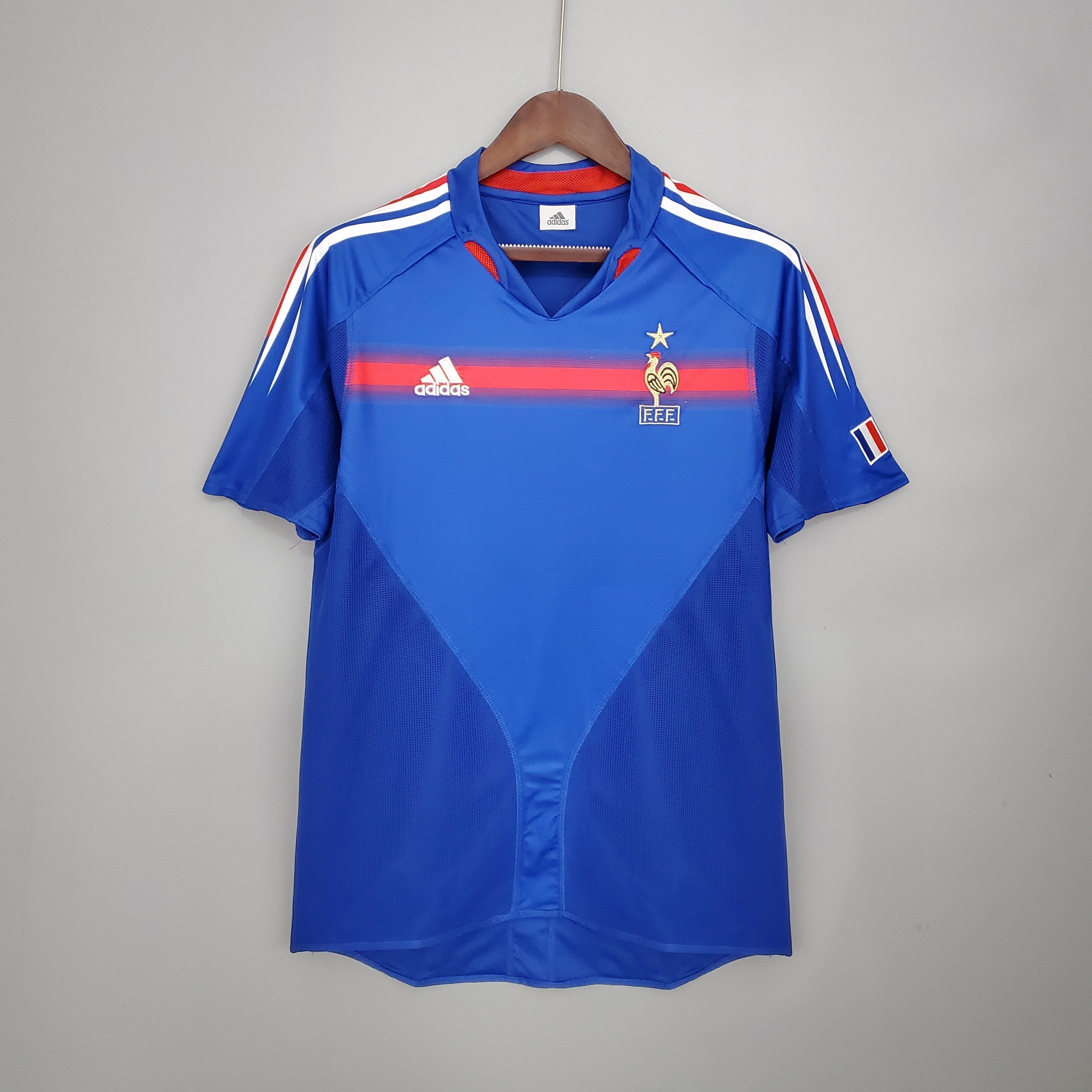 Camisa Retrô França 2004 Masculina