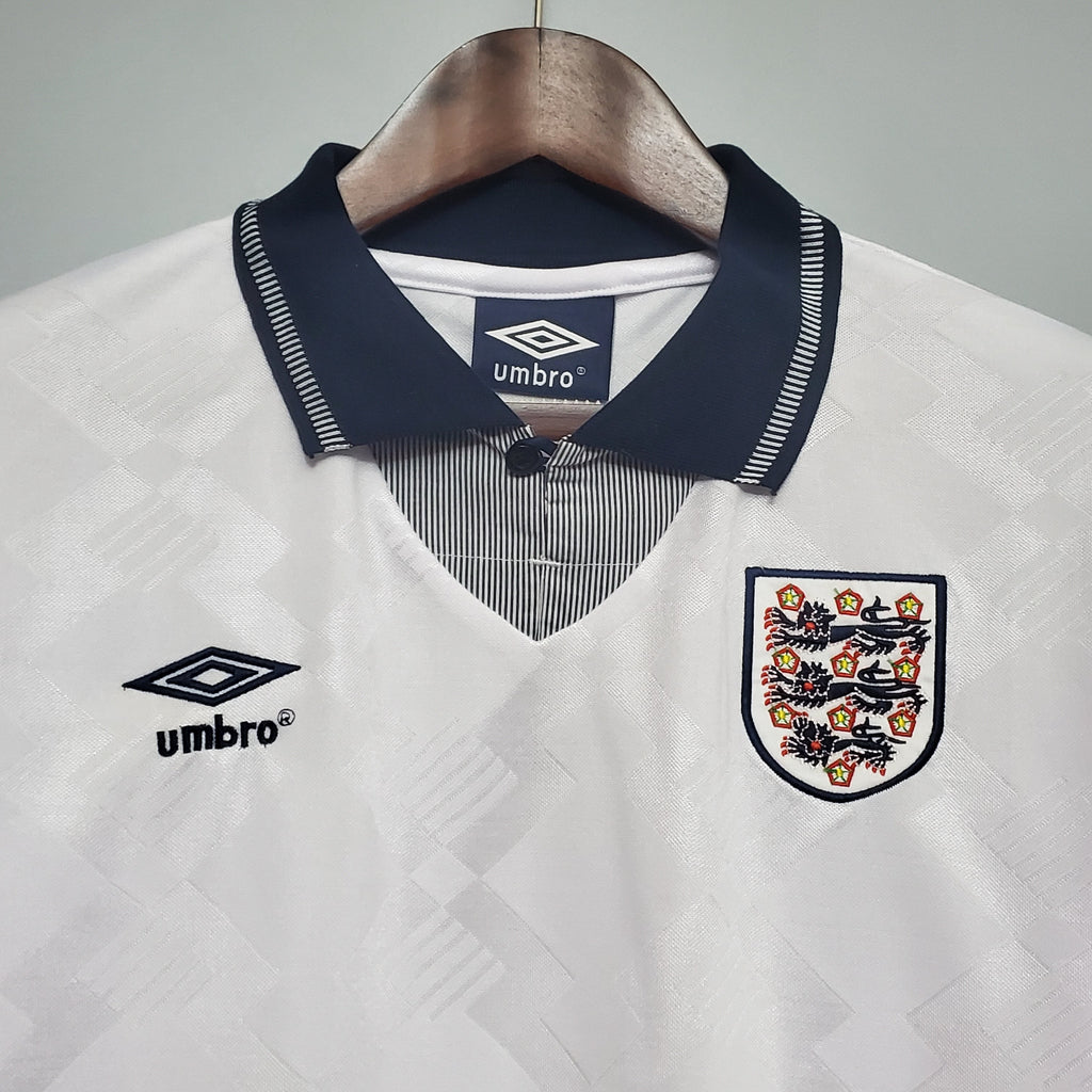 Camisa Retrô Inglaterra 1990 Masculina