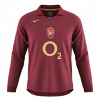 Camisa Manga Longa Retrô Arsenal I 2005 Masculina
