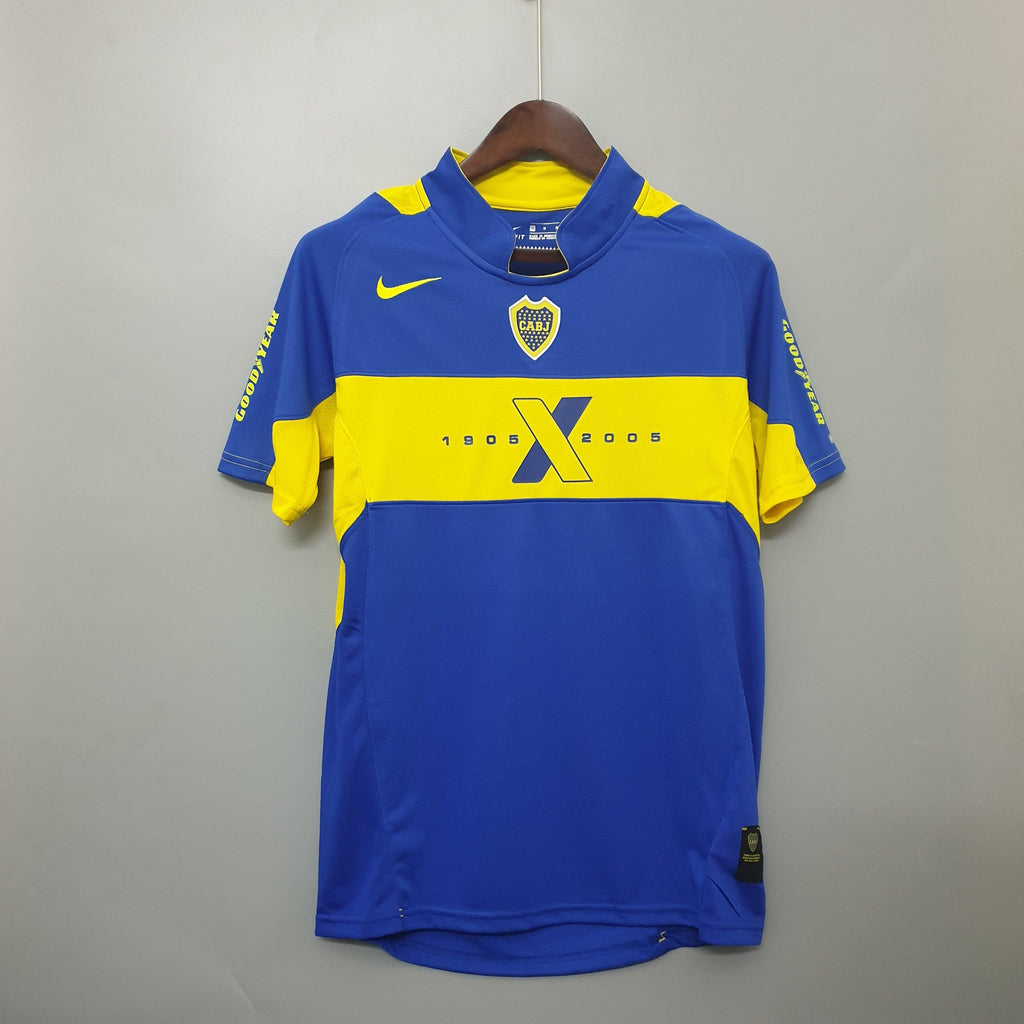 Camisa Retrô Boca Juniors 2005 I 2005 Masculina