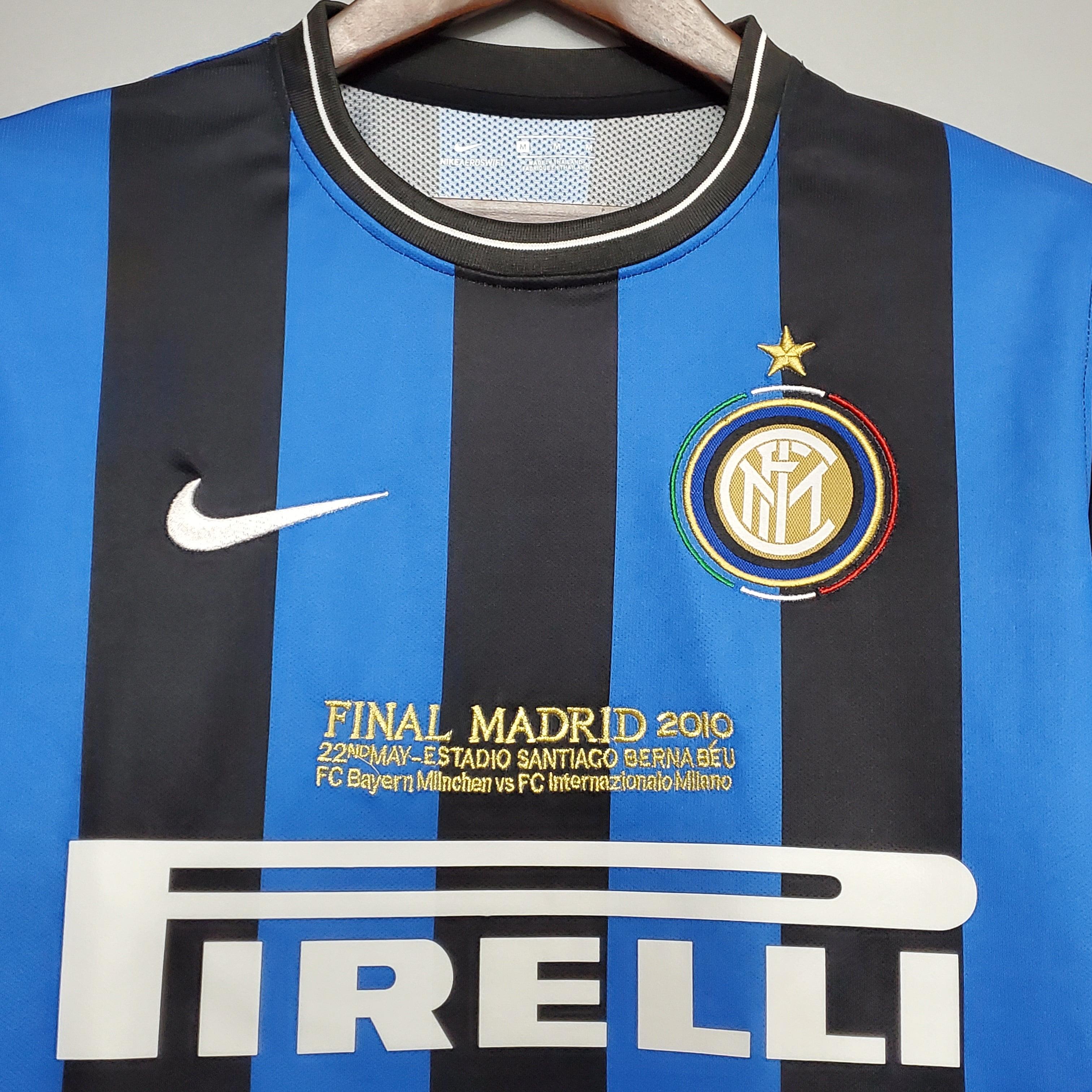 Camisa Retrô Inter Milão 2010 I 2010 Masculina