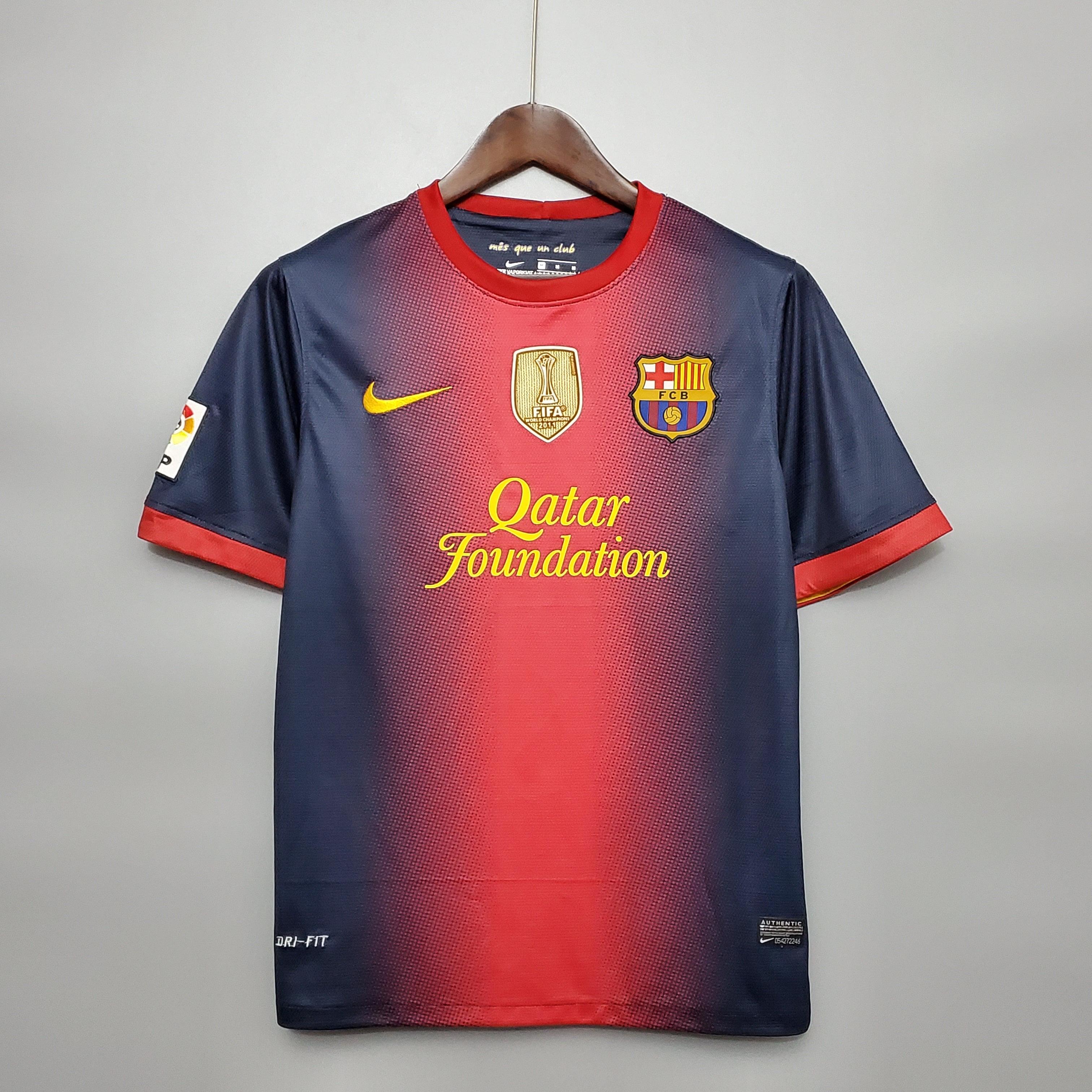 Camisa Retrô Barcelona I 2012 Masculina