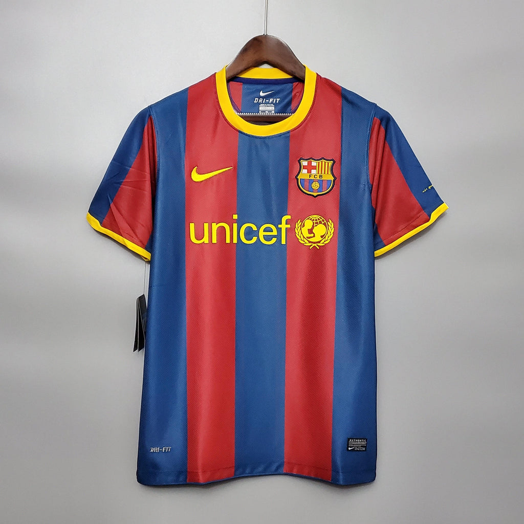 Camisa Retrô Barcelona I 2010 Masculina