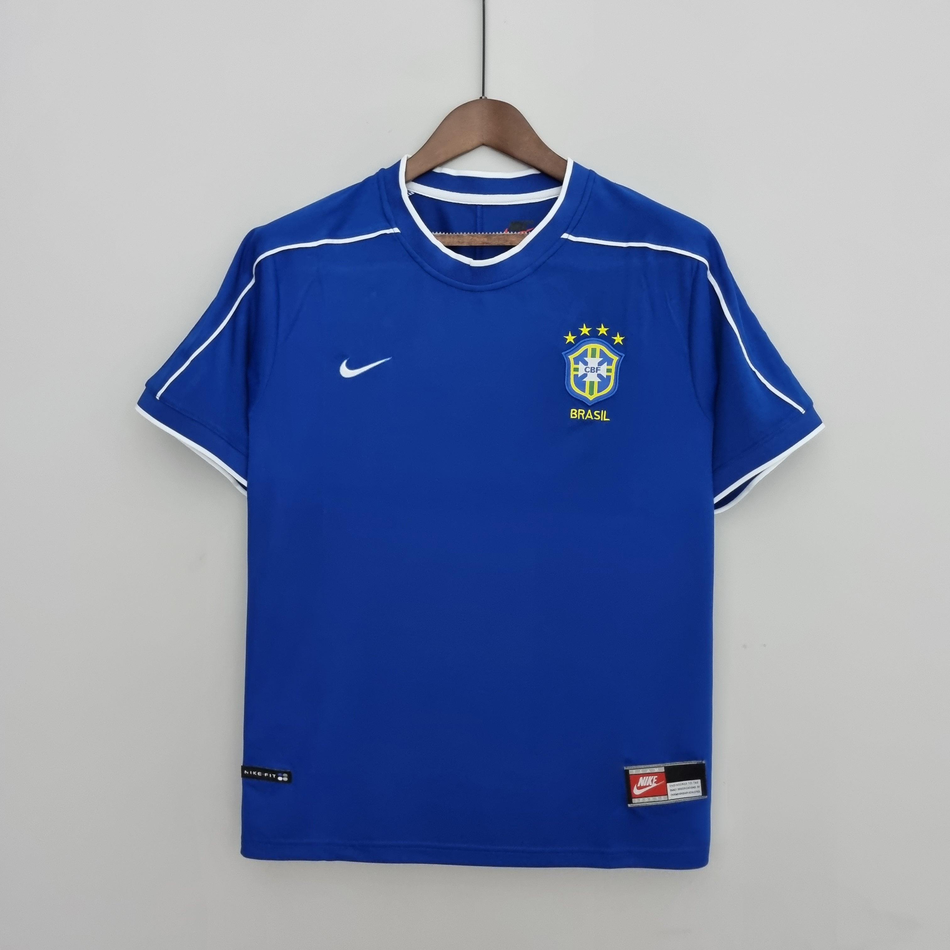 Camisa Retrô Brasil II 1998 Masculina
