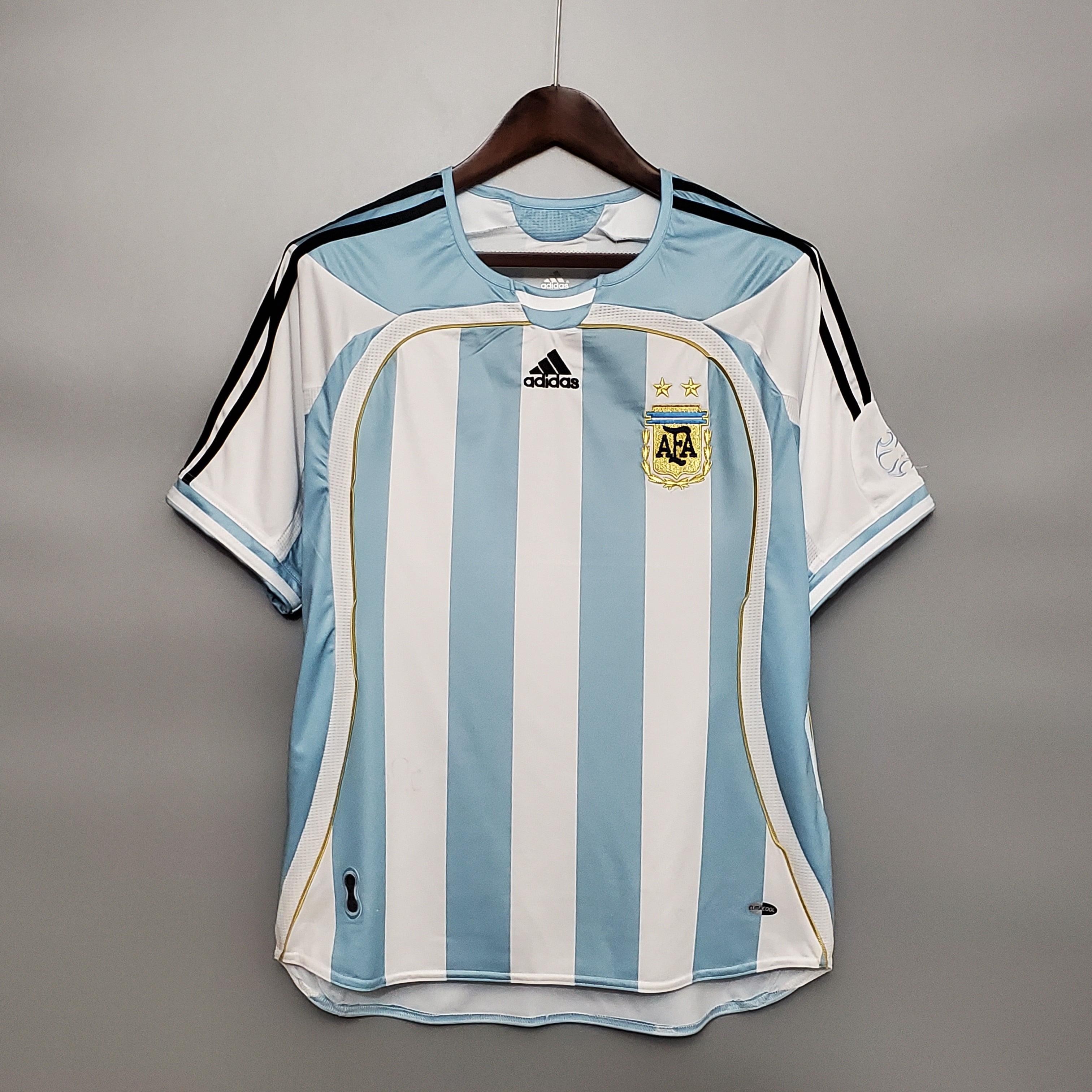 Camisa Retrô Argentina I 2006 Masculina