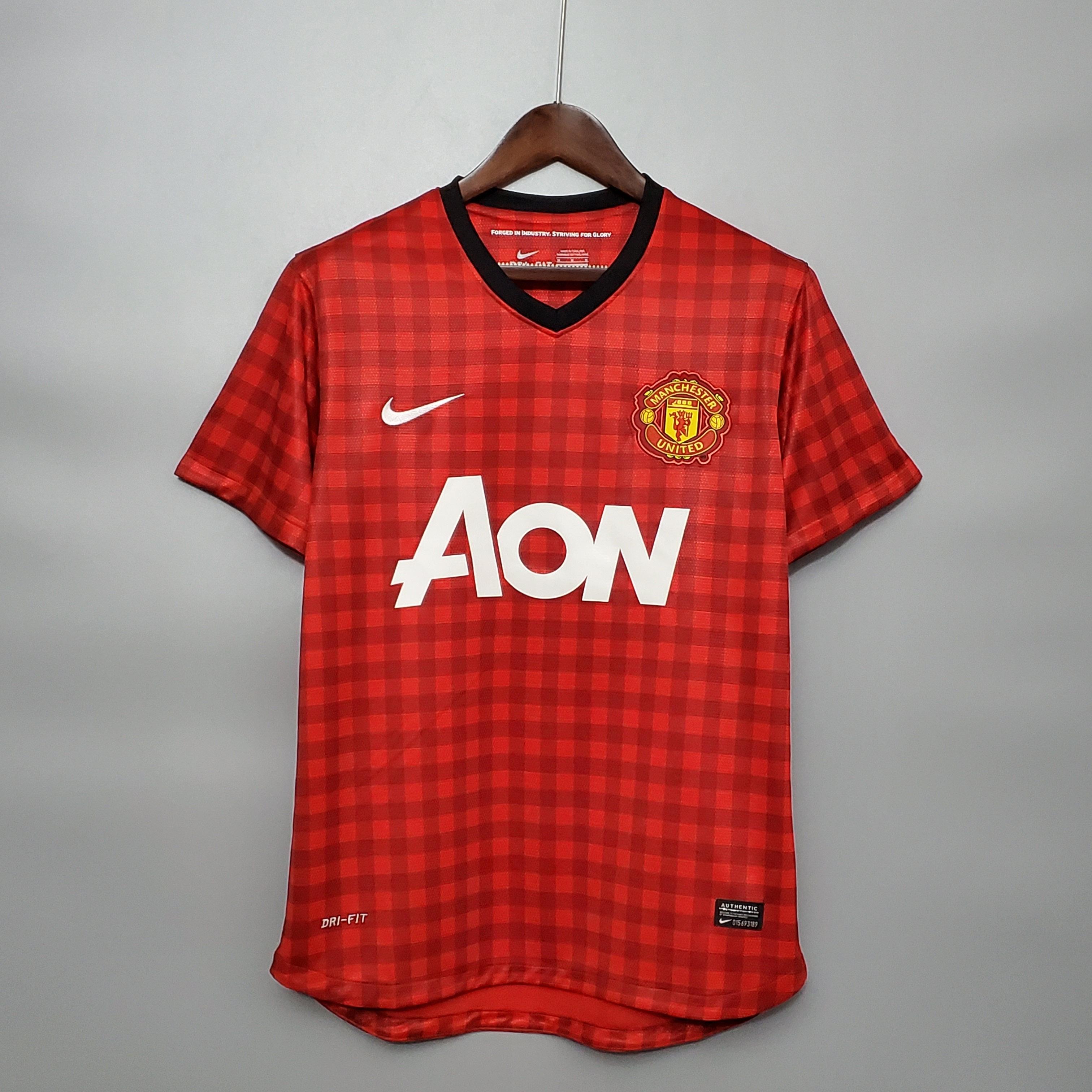 Camisa Retrô Manchester United I 2012 Masculina