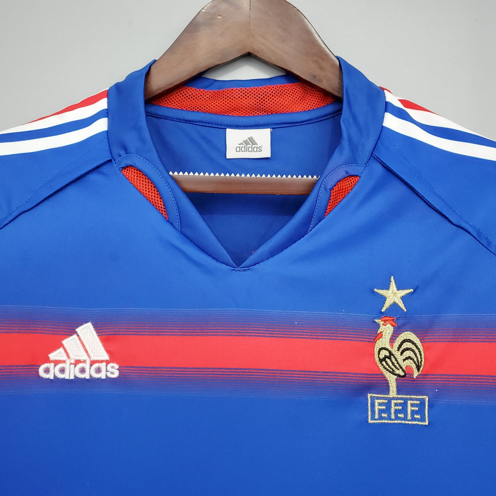 Camisa Retrô França 2004 Masculina