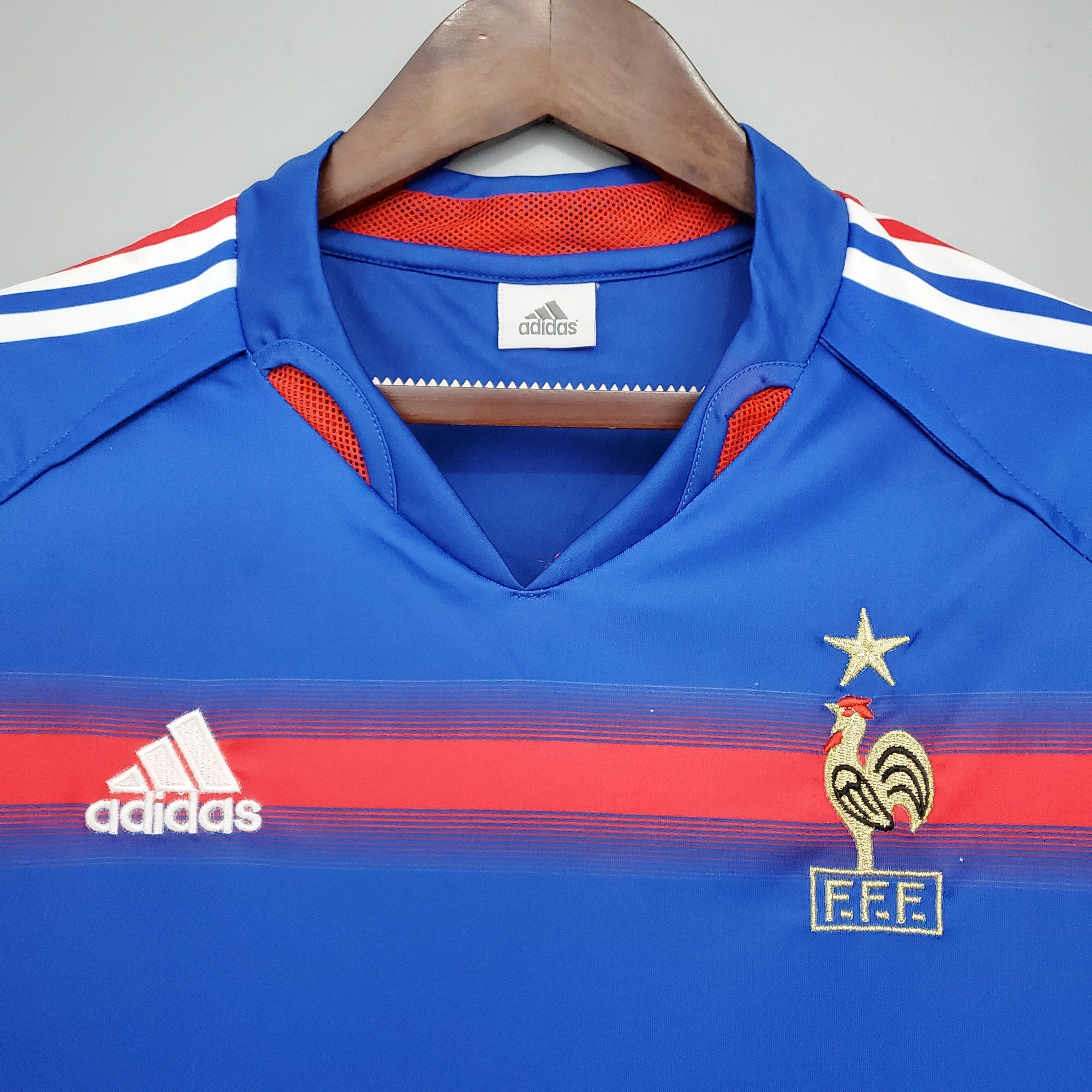 Camisa Retrô França 2004 Masculina