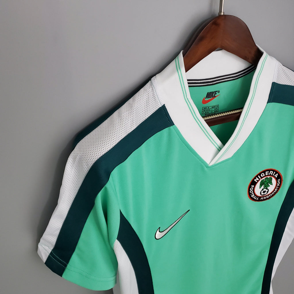 Camisa Retrô Nigéria I 1998 Masculina