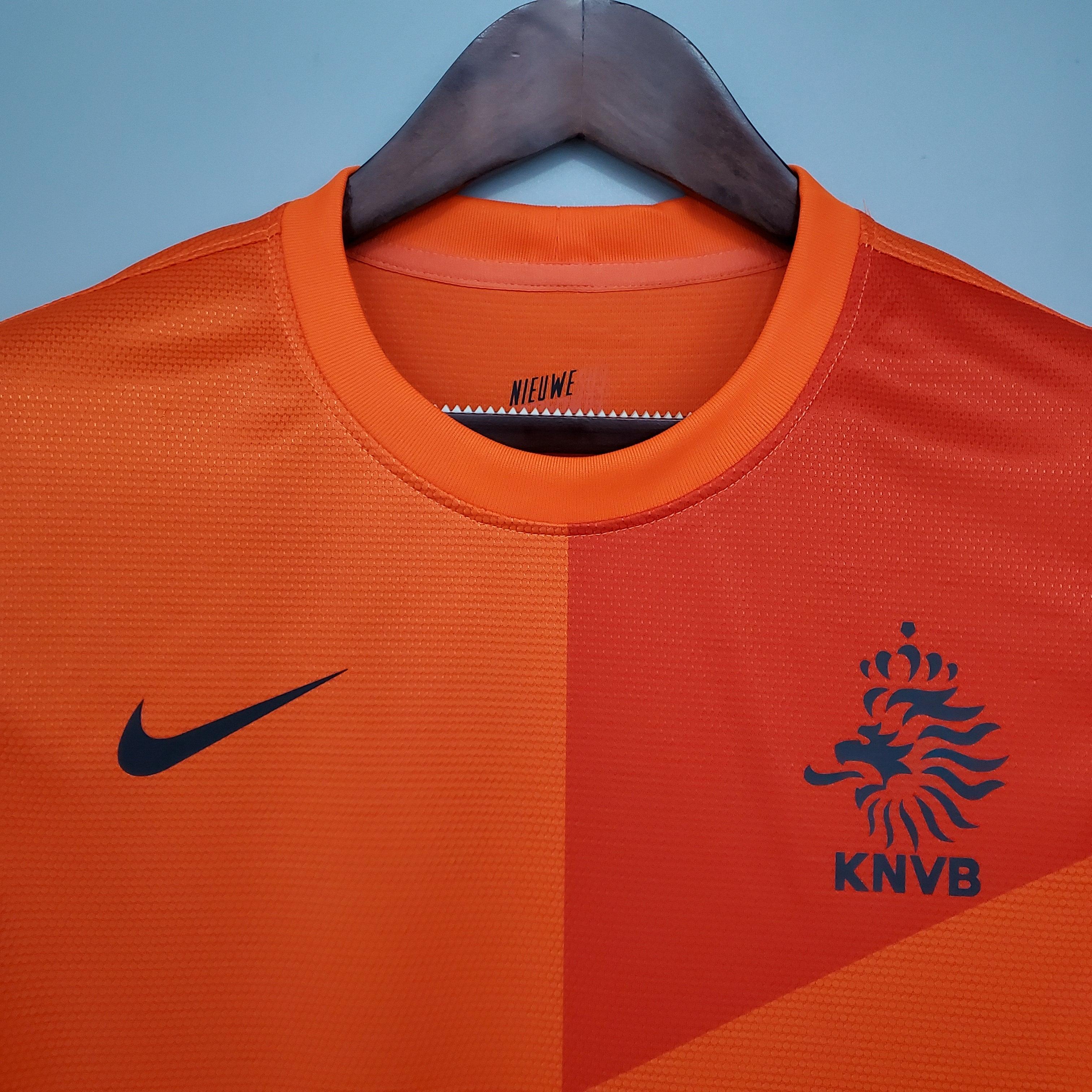 Camisa Retrô Holanda I 2012 Masculina