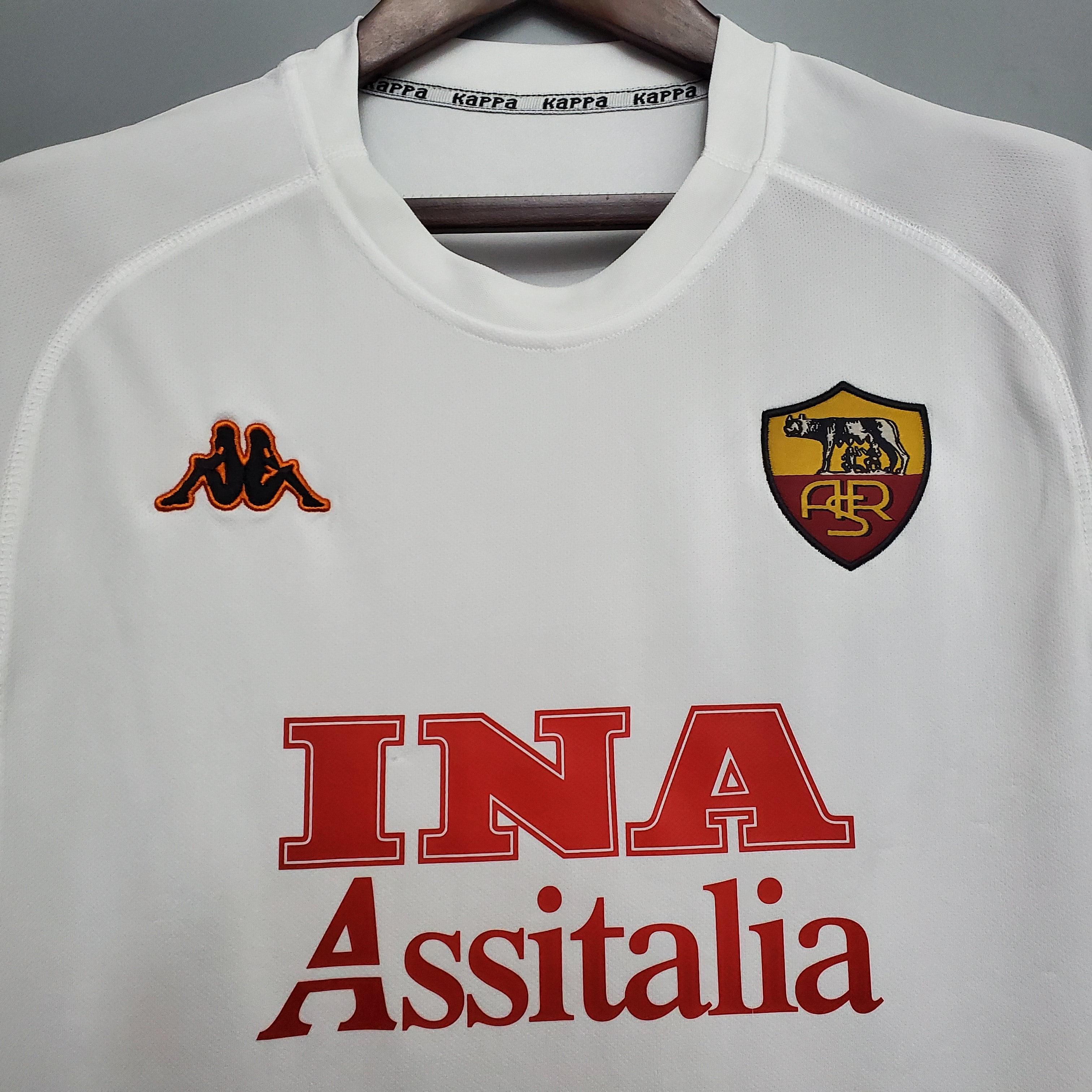 Camisa Retrô Roma 2001 II 2001 Masculina