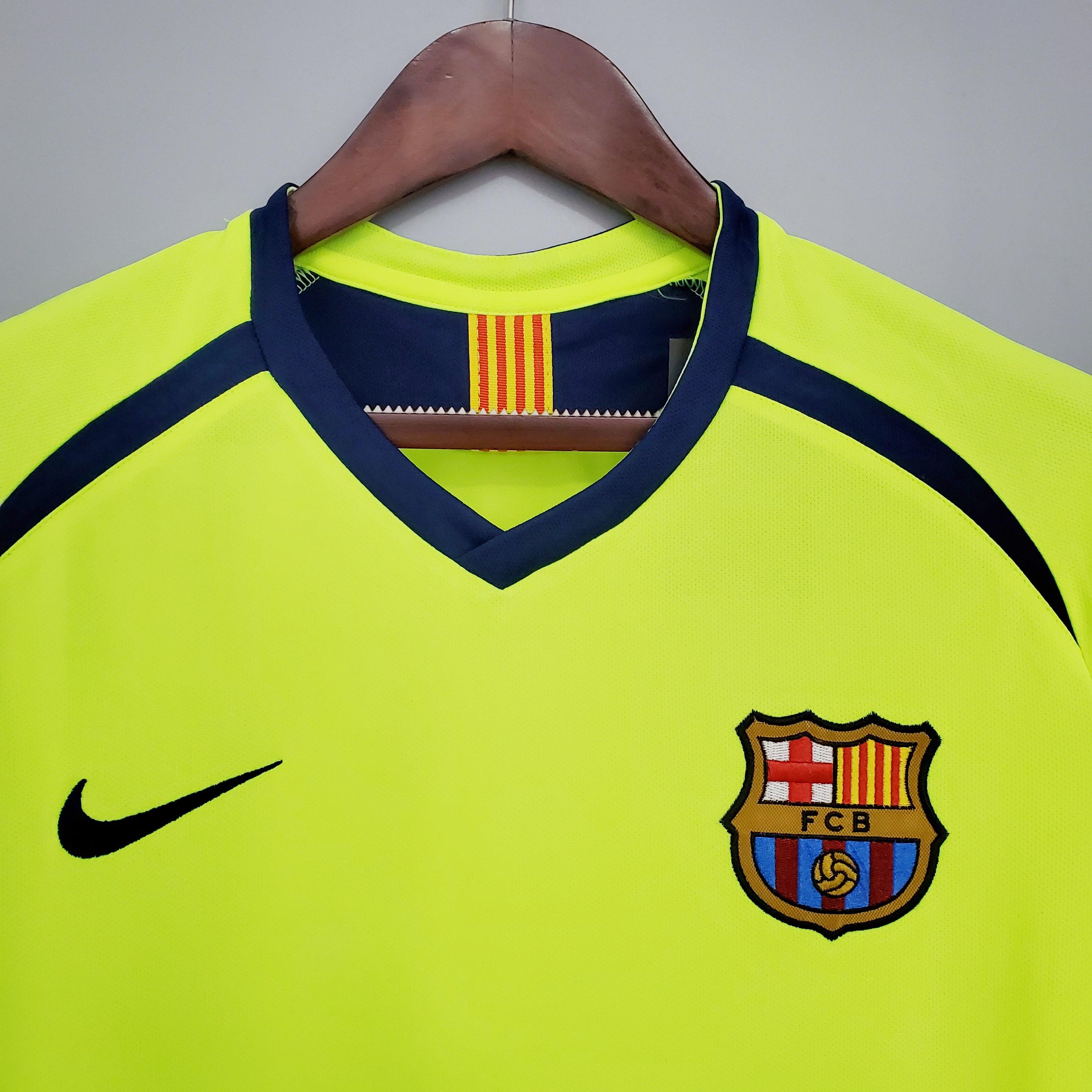 Camisa Retrô Barcelona II 2005 Masculina