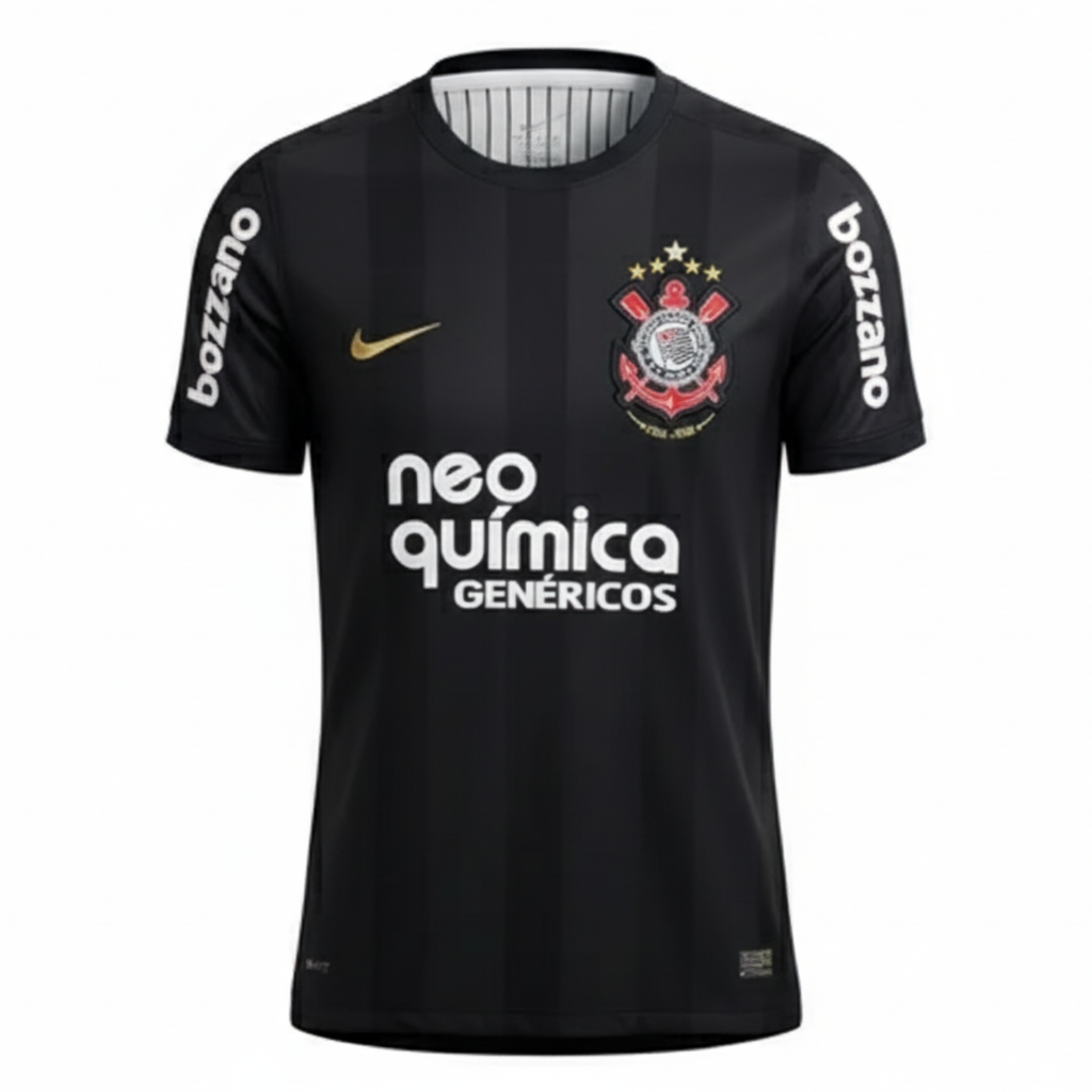 Camisa Retrô Corinthians 2010 II 2010 Masculina