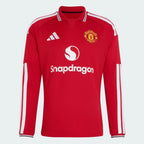Camisa I Manga Longa Man United 2026/27 Jogador Masculina