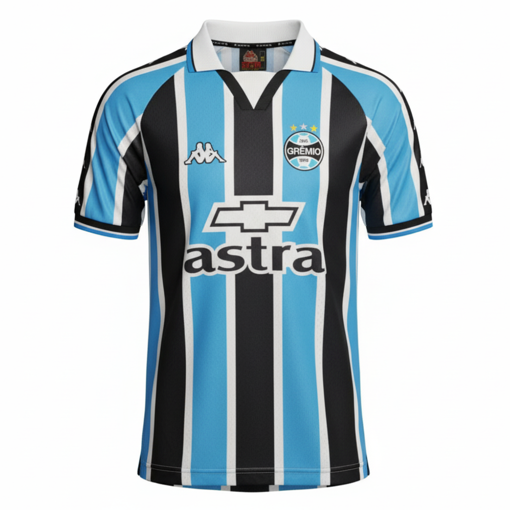 Camisa Retrô Grêmio 2000 I 2000 Masculina