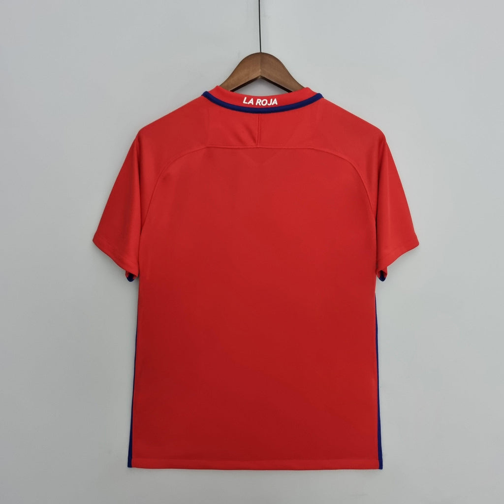 Camisa Retrô Chile I 2016 Masculina