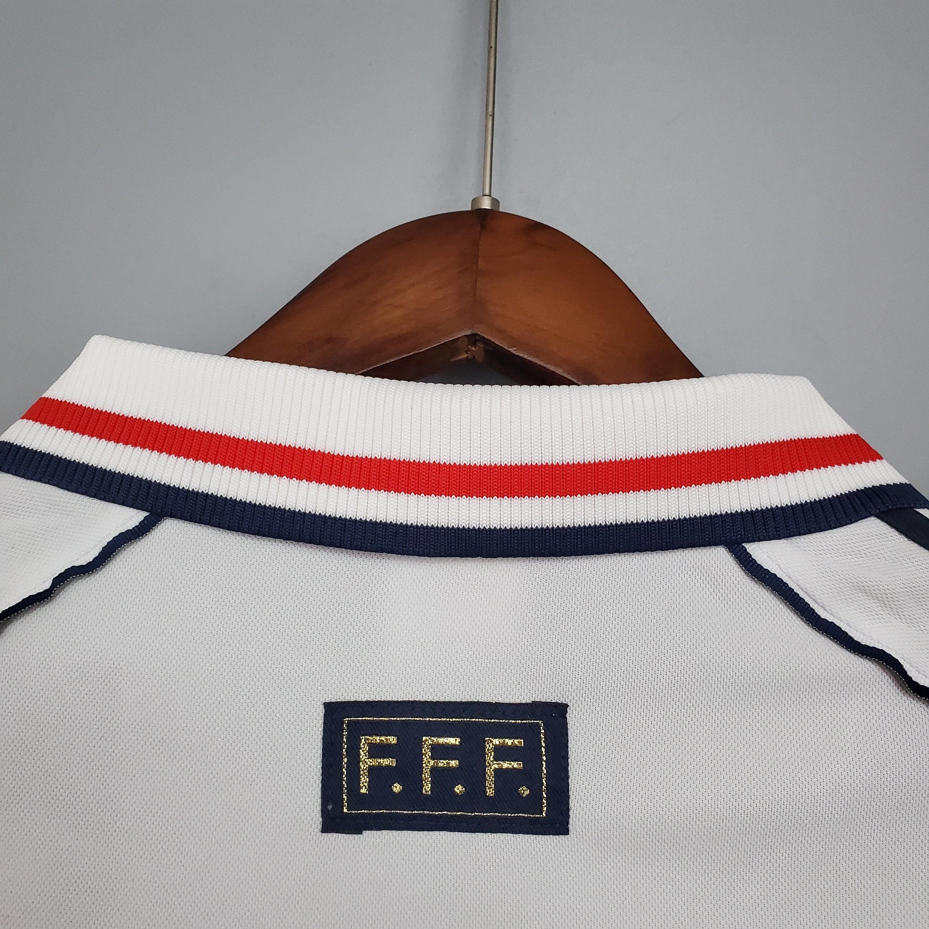 Camisa Retrô França II 1998 Masculina