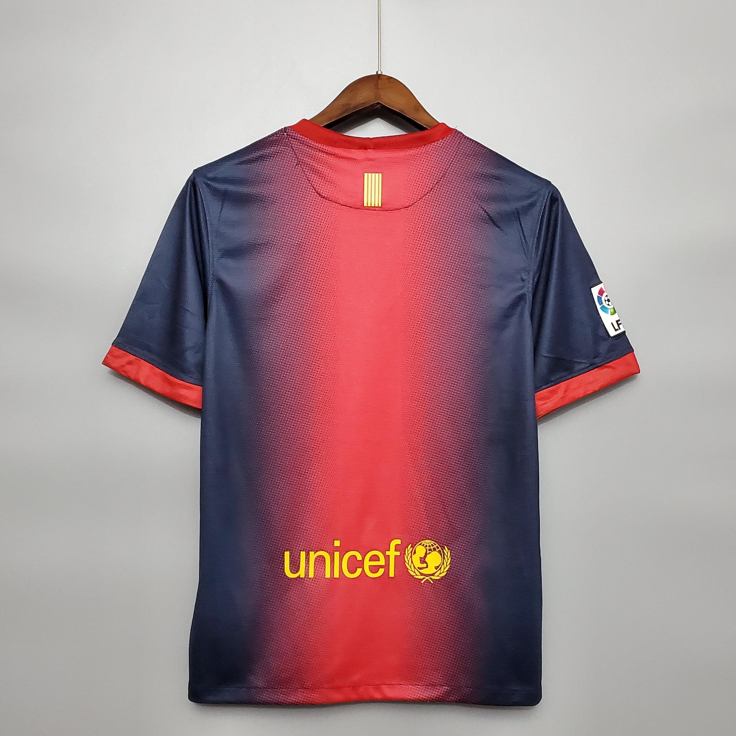 Camisa Retrô Barcelona I 2012 Masculina