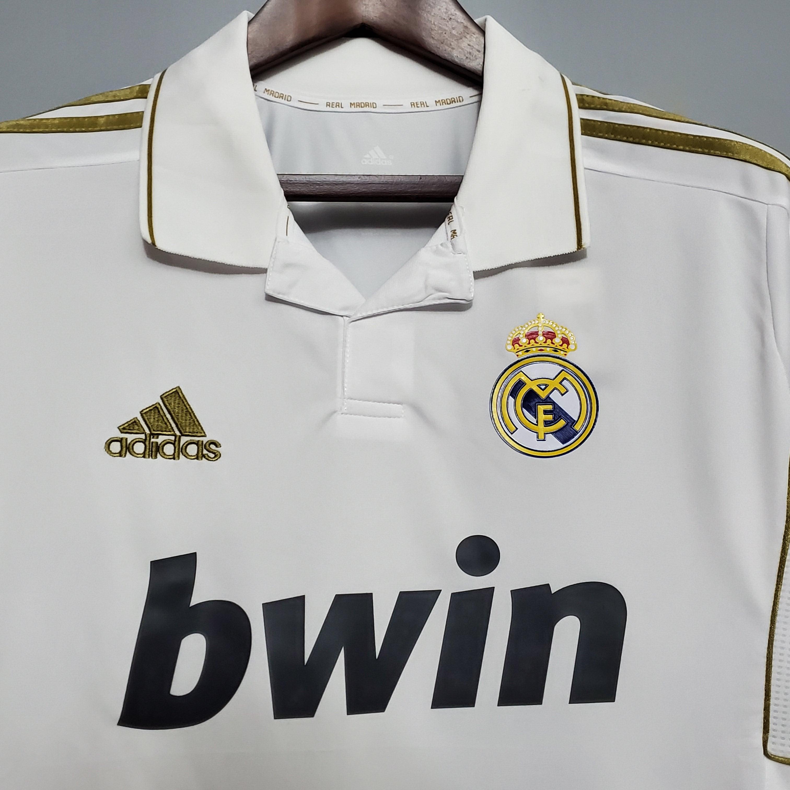 Camisa Retrô Real Madrid I 2011 Masculina