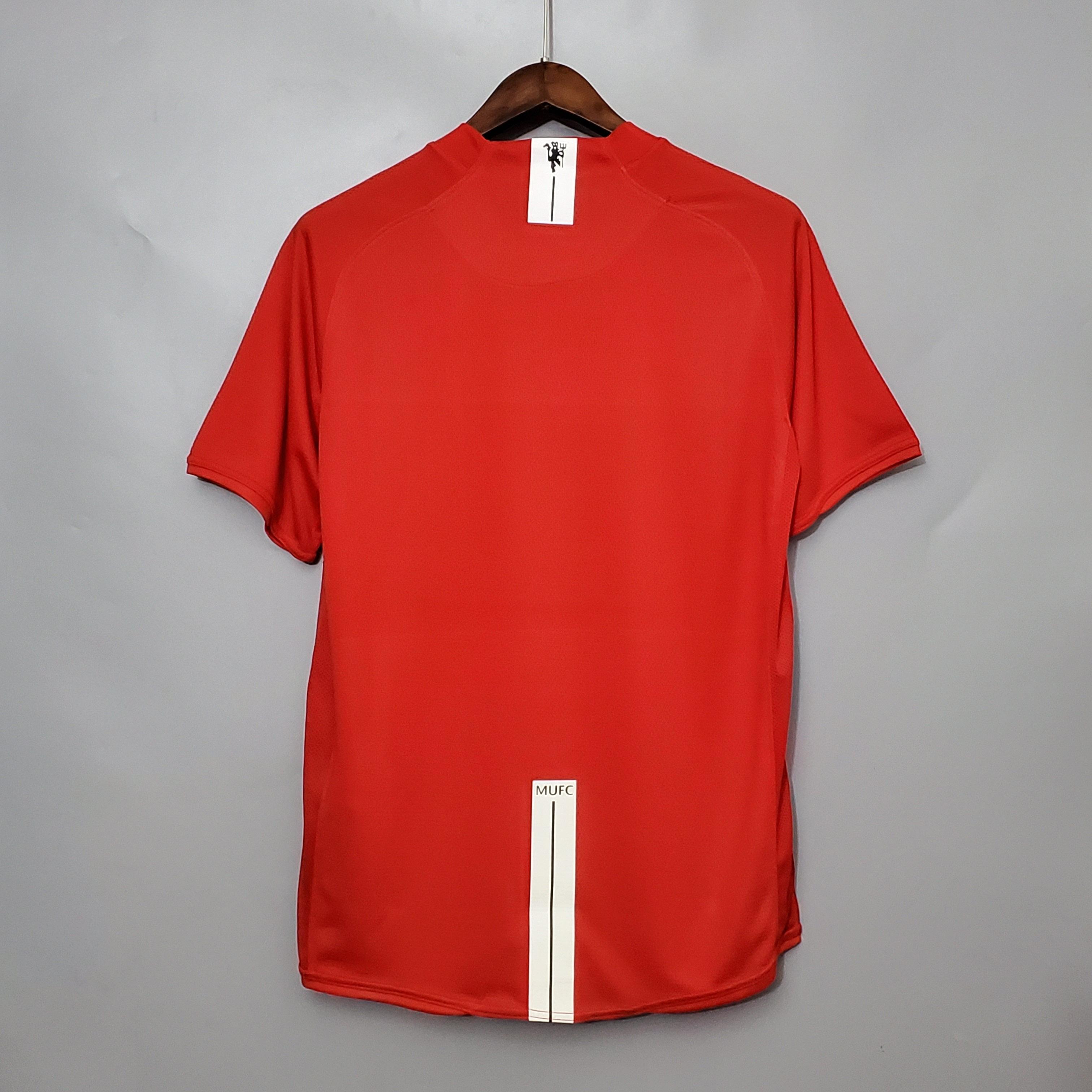 Camisa Retrô Manchester United 2007 Masculina