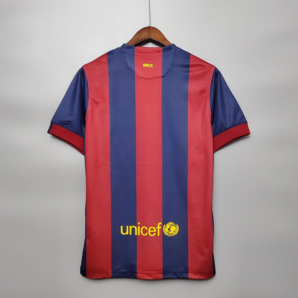 Camisa Retrô Barcelona I 2014 Masculina