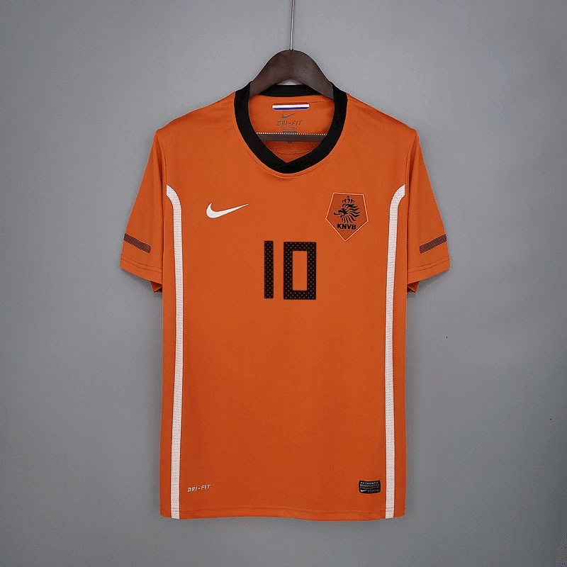 Camisa Retrô Holanda I 2010 Masculina