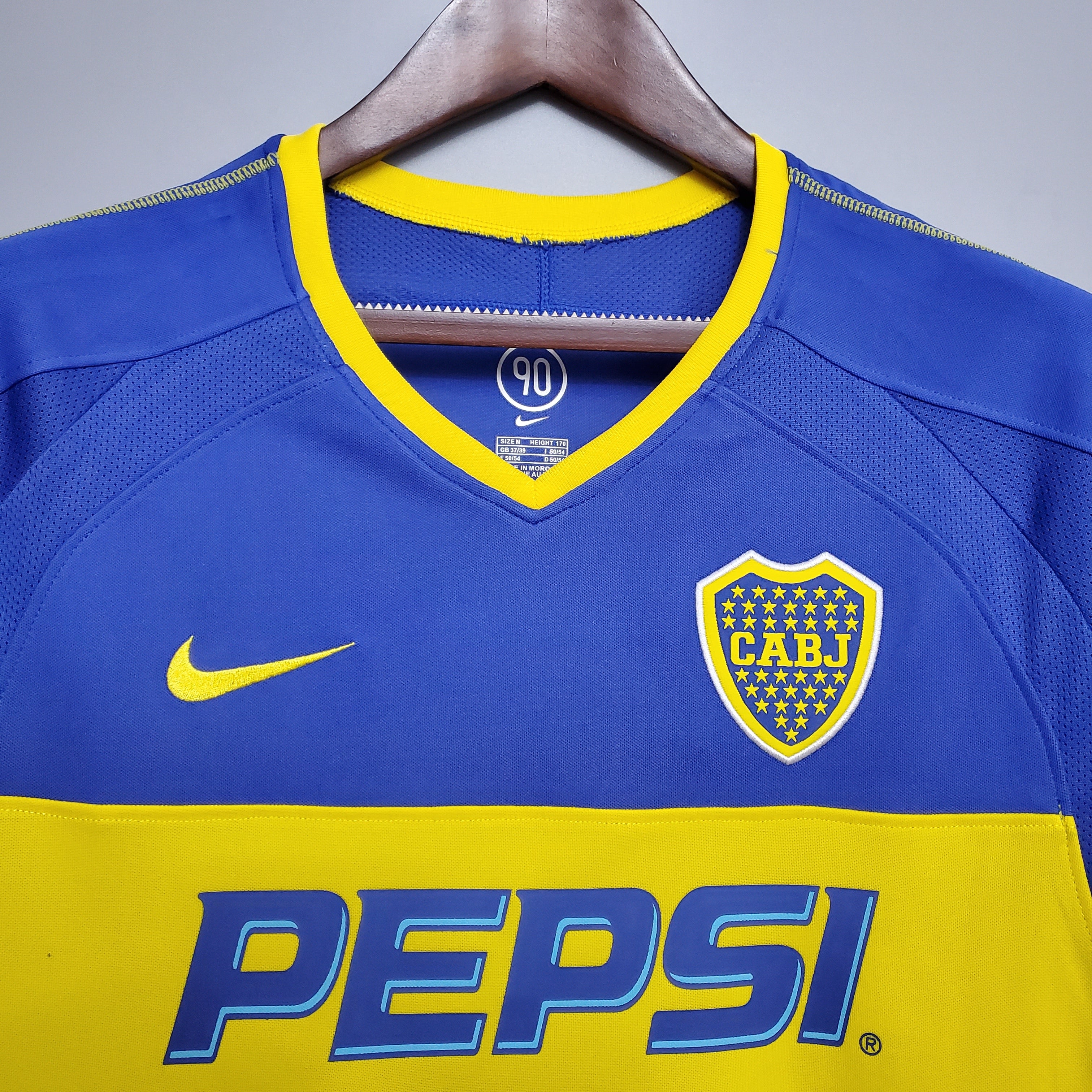 Camisa Retrô Boca Juniors I 2003 Masculina
