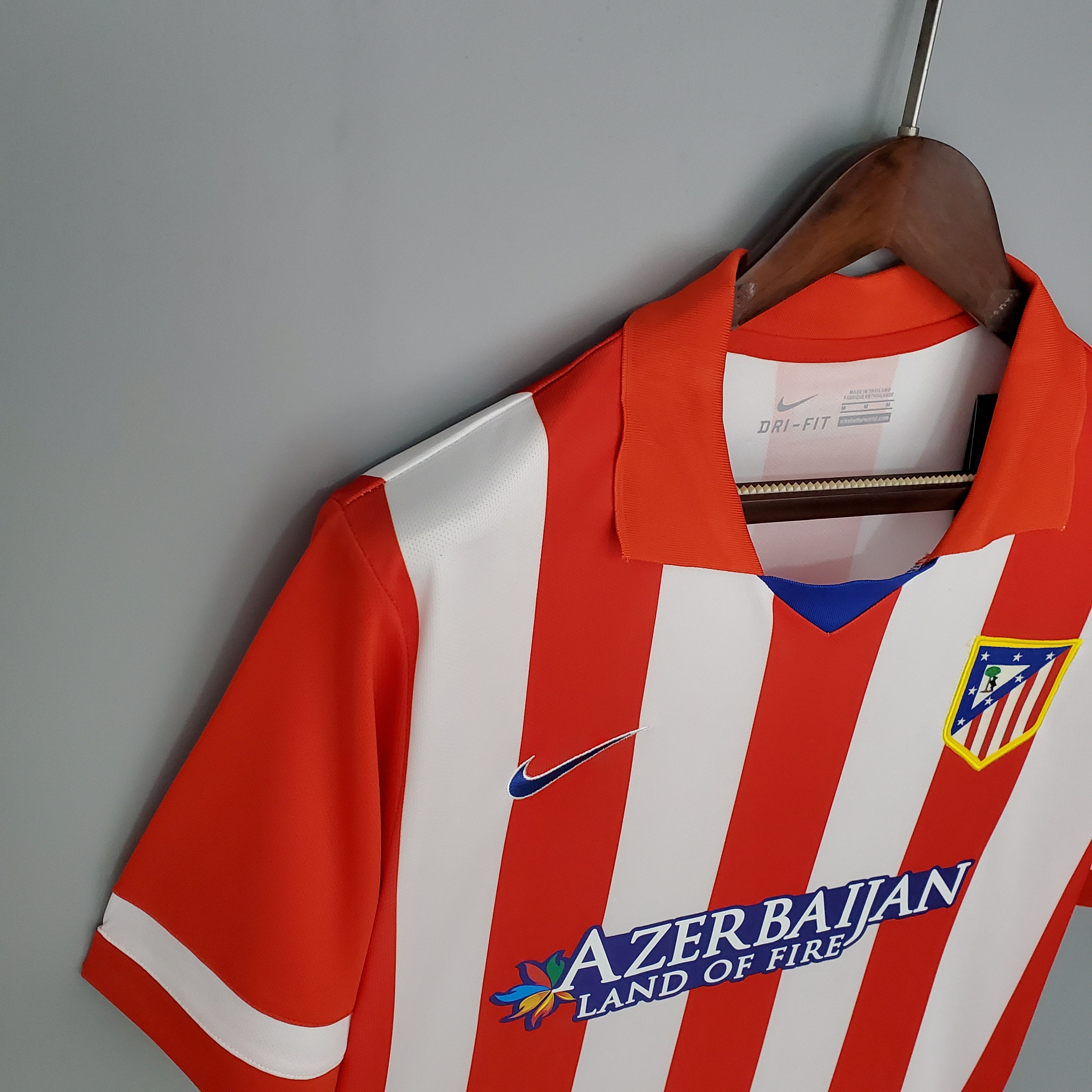 Camisa Retrô Atlético Madrid I 2013 Masculina