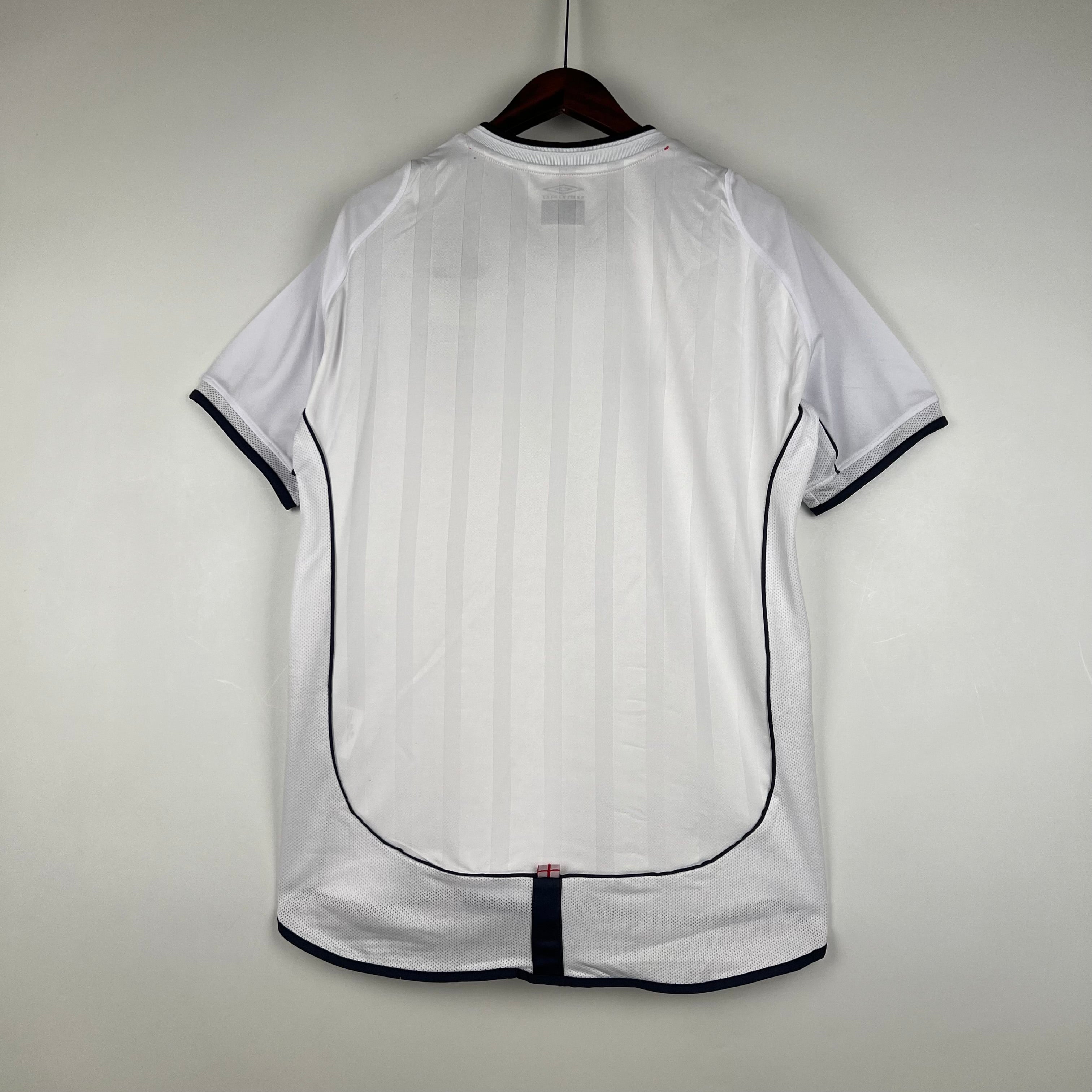 Camisa Retrô Inglaterra I 2002 Masculina