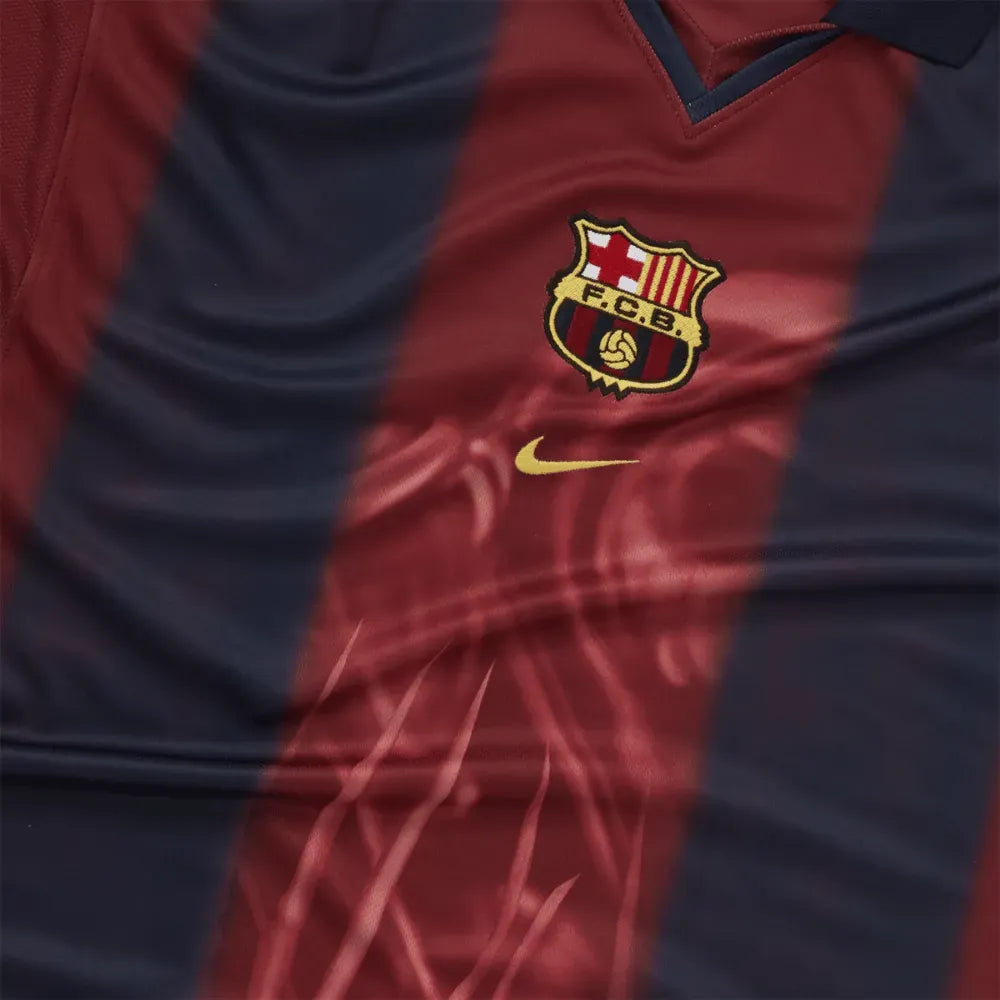 Camisa Retrô Barcelona 2000/01 Masculina