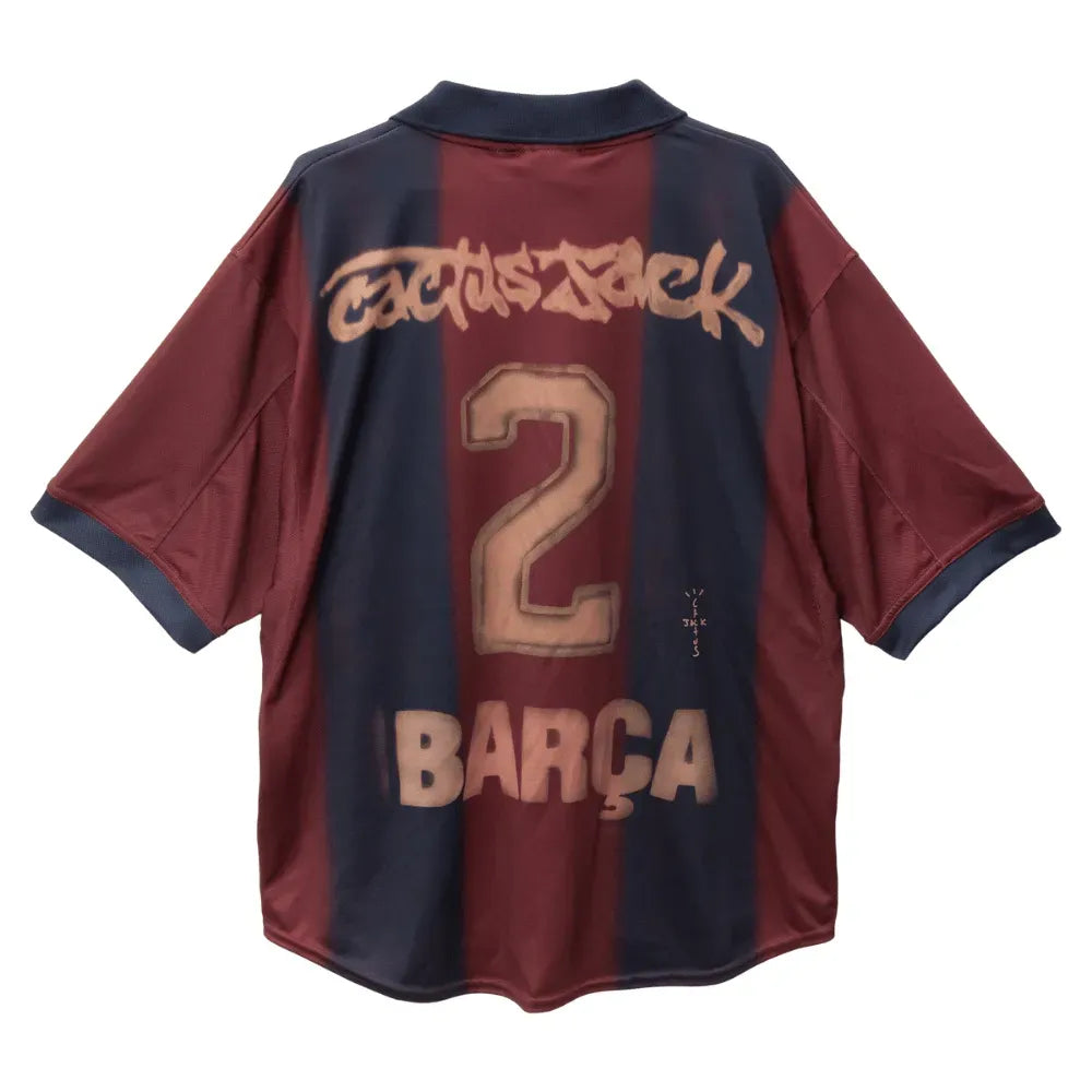 Camisa Retrô Barcelona 2000/01 Masculina