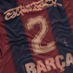 Camisa Retrô Barcelona 2000/01 Masculina