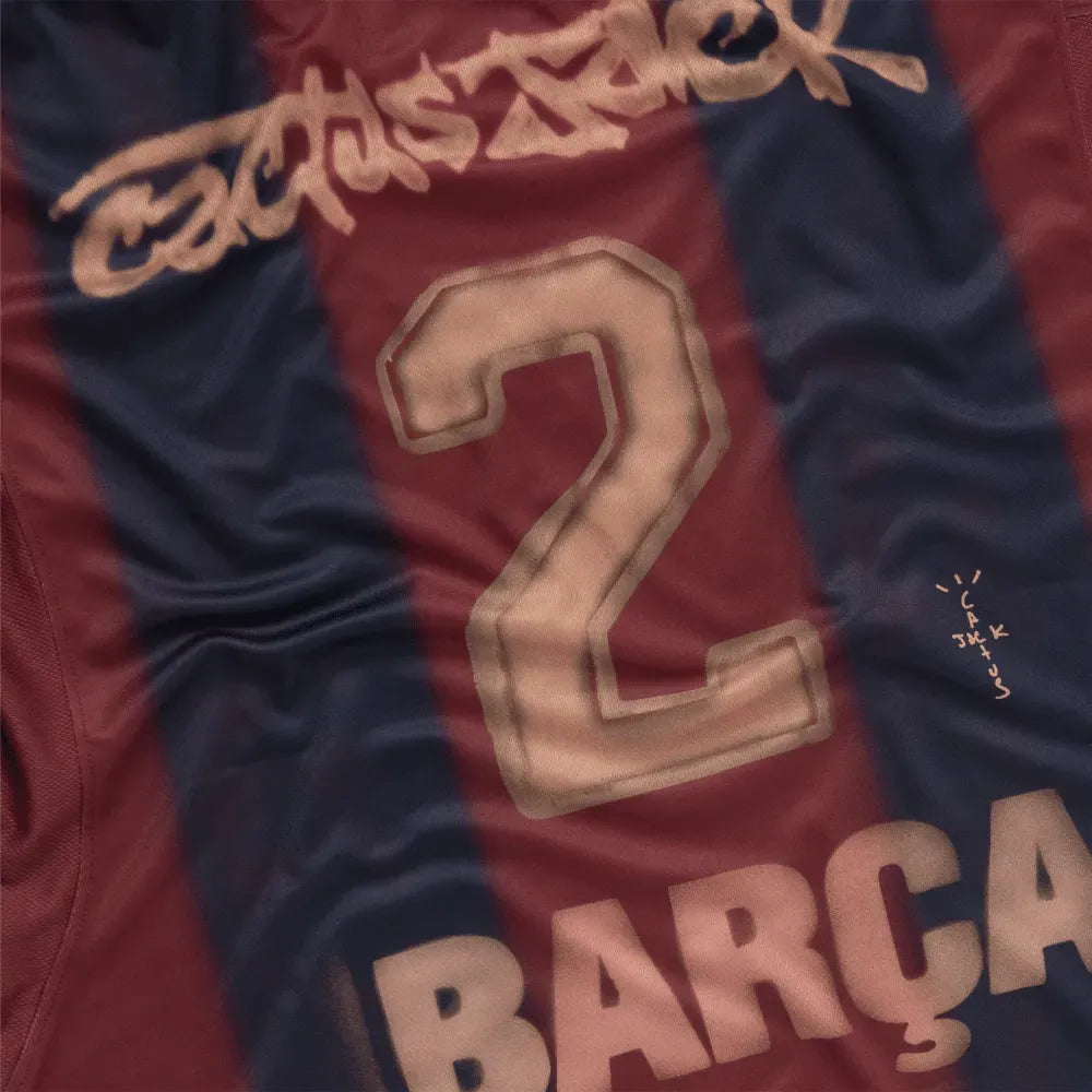 Camisa Retrô Barcelona 2000/01 Masculina
