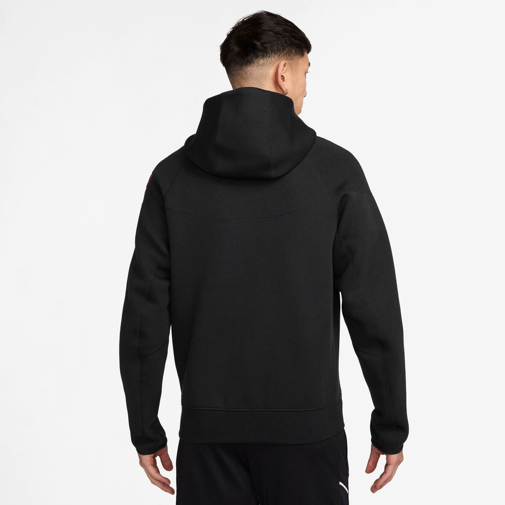 Moletom Tech Fleece PSG Preta 2026 Masculino