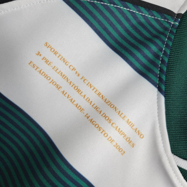 Camisa Retrô Sporting 2001 2001 Masculina