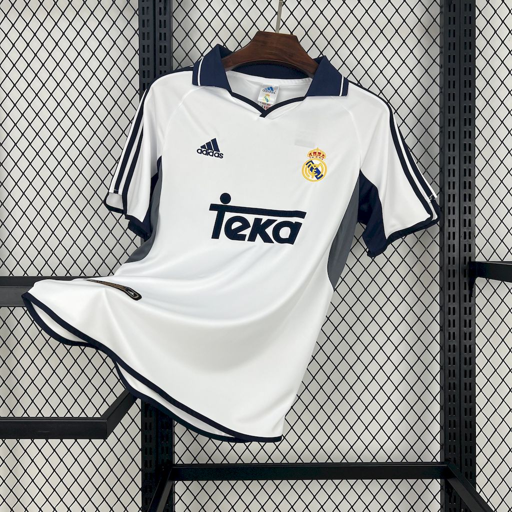 Camisa Retrô Real Madrid I 2000/01 Masculina
