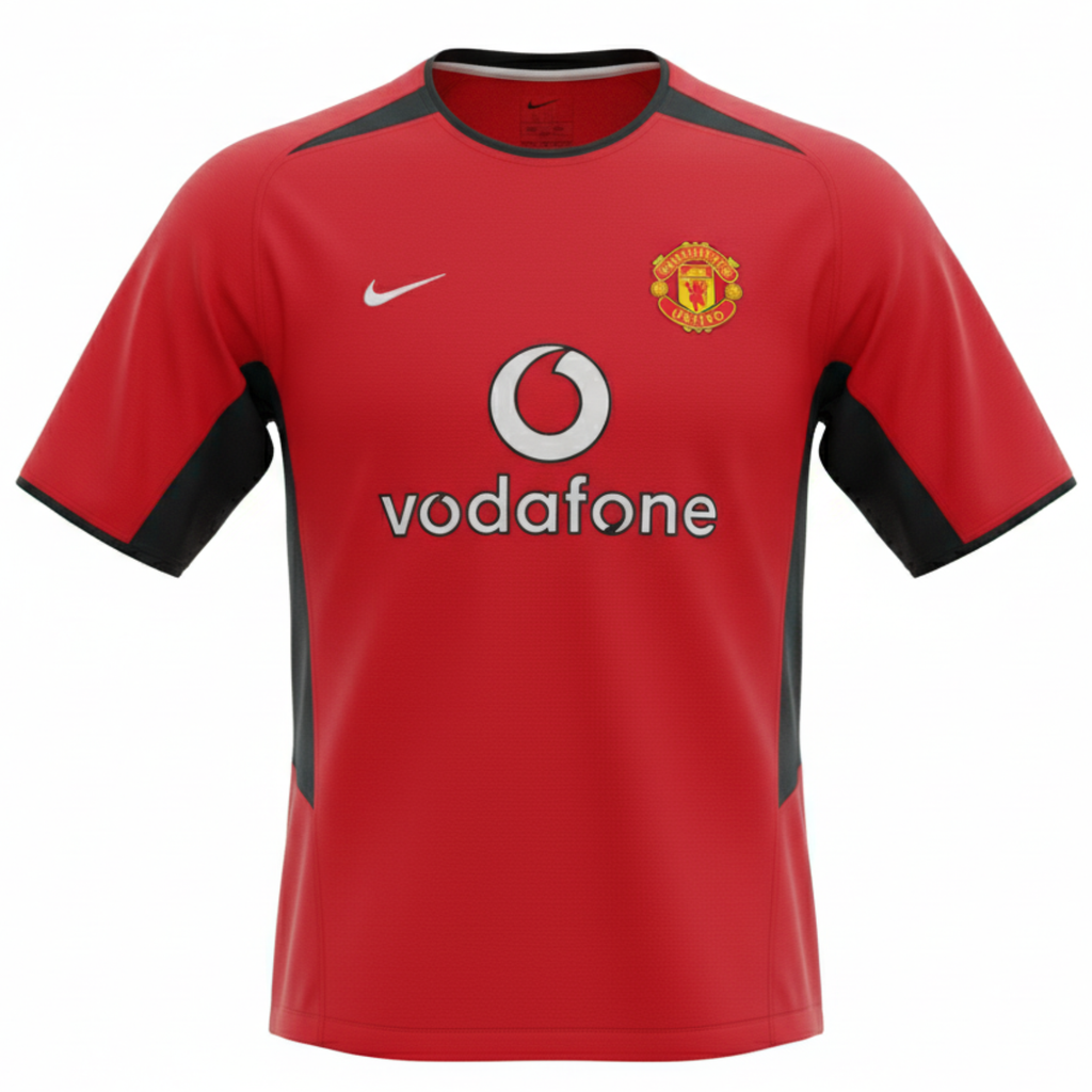 Camisa Retrô Manchester United I 2002 Masculina