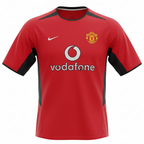 Camisa Retrô Manchester United I 2002 Masculina